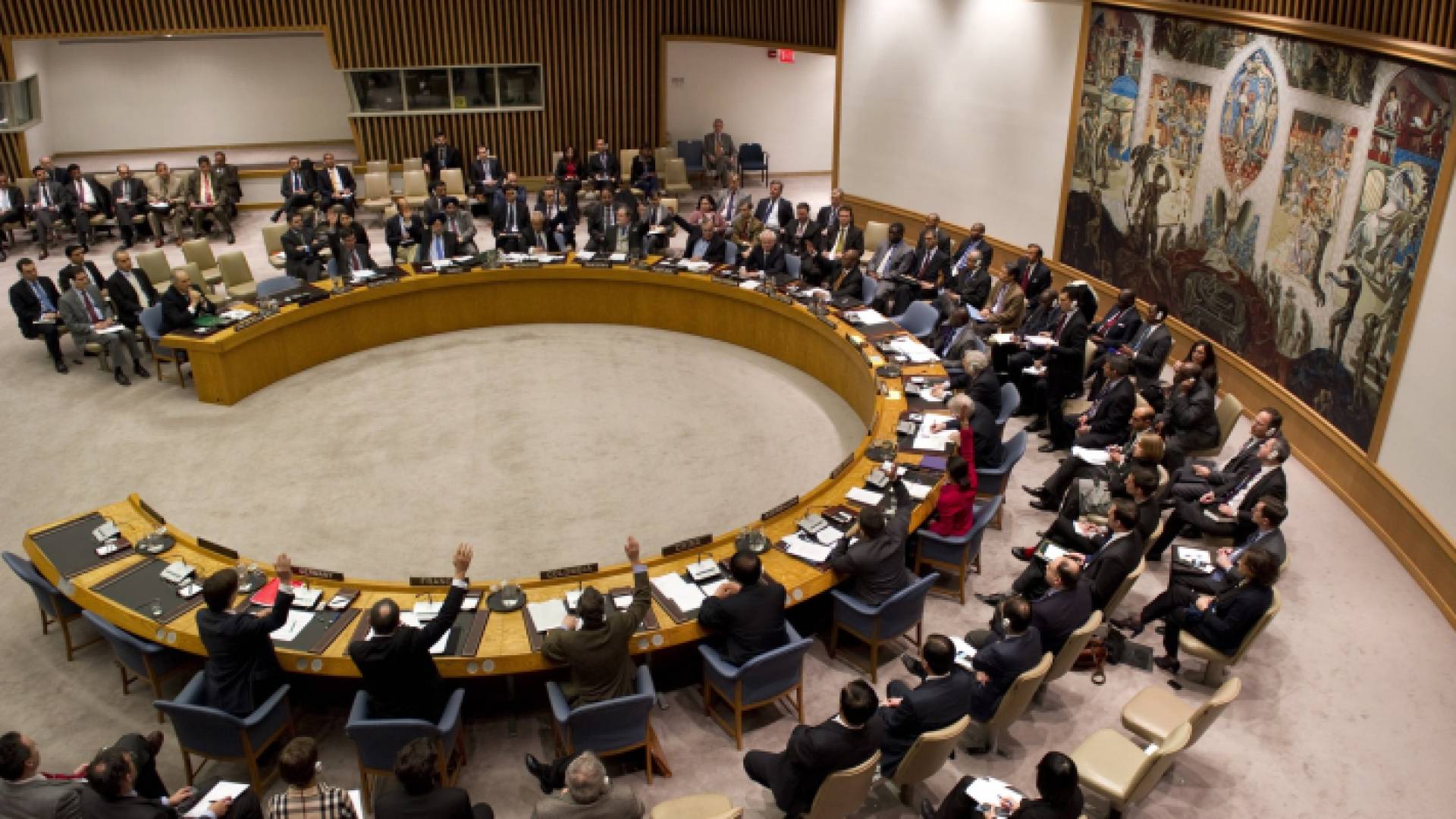 جلسة أرشيفية لمجلس الأمن الدولي