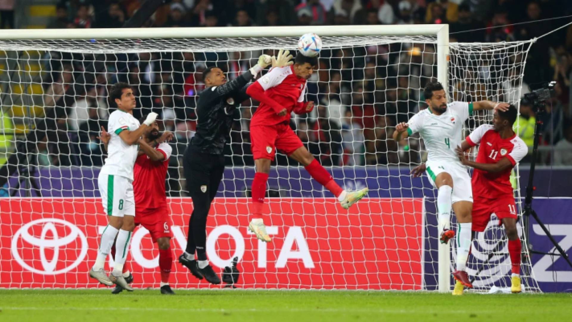 جانب من المباراة