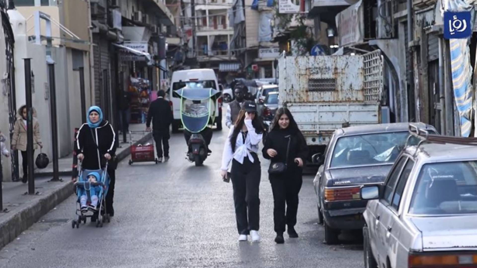 الصور من شوارع لبنان