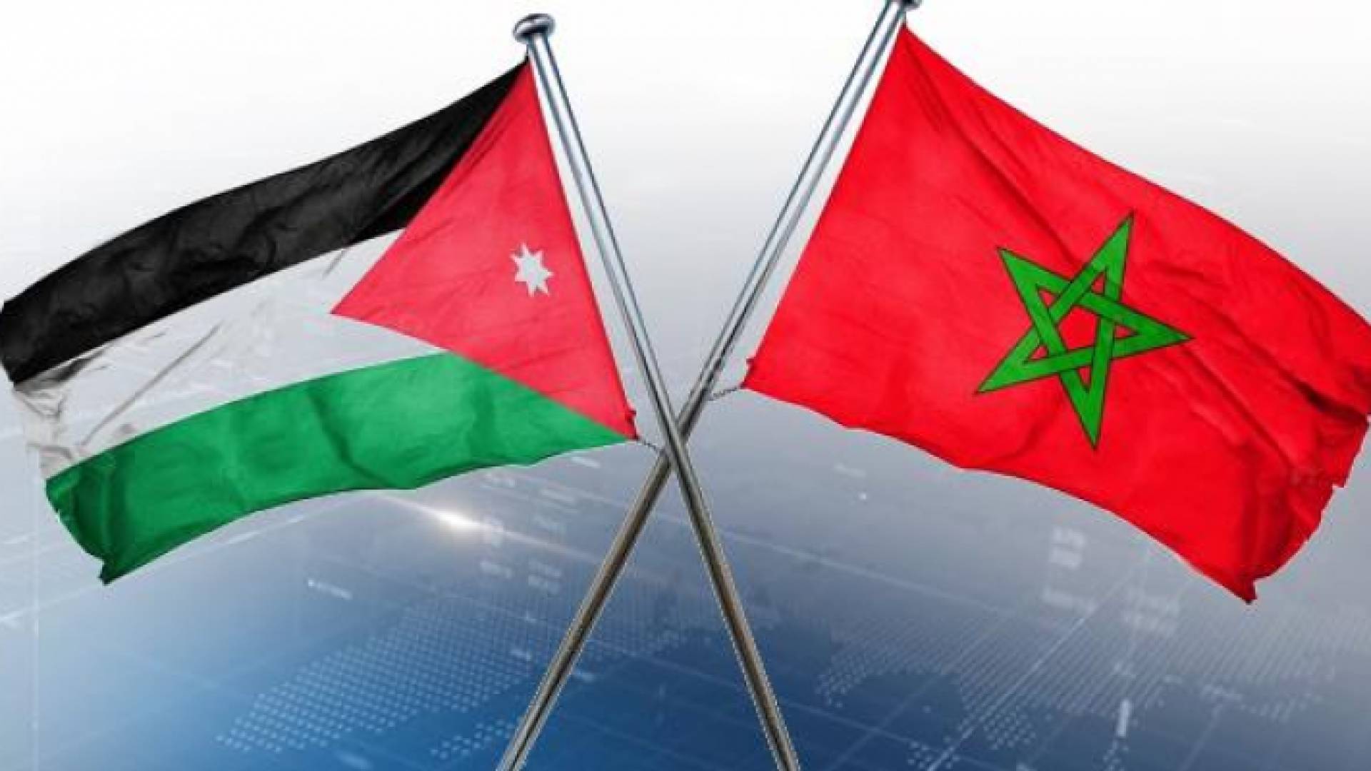 العلمان الأردني والمغربي