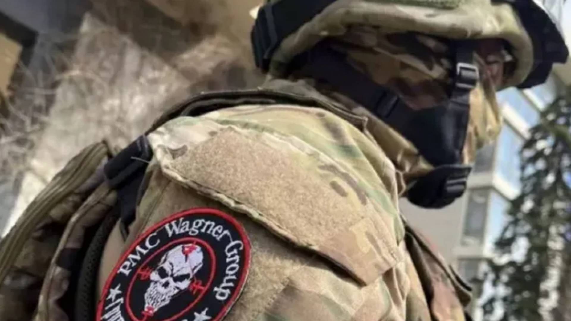 أحد منتسبي مجموعة فاغنر الروسية