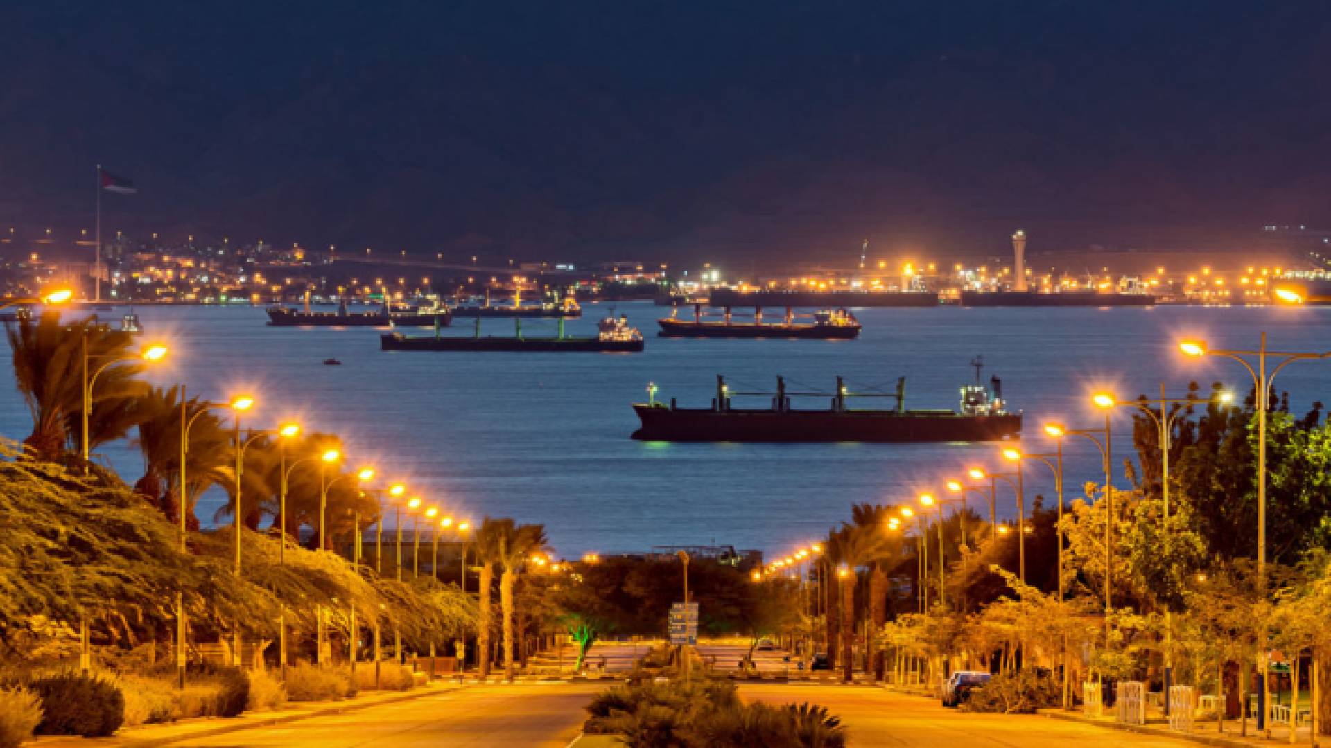 مشهد من مدينة العقبة