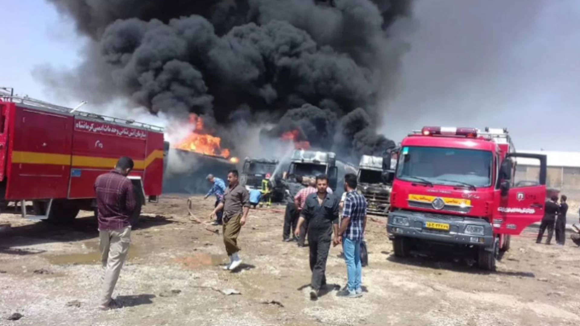 صورة من موقع الحادثة