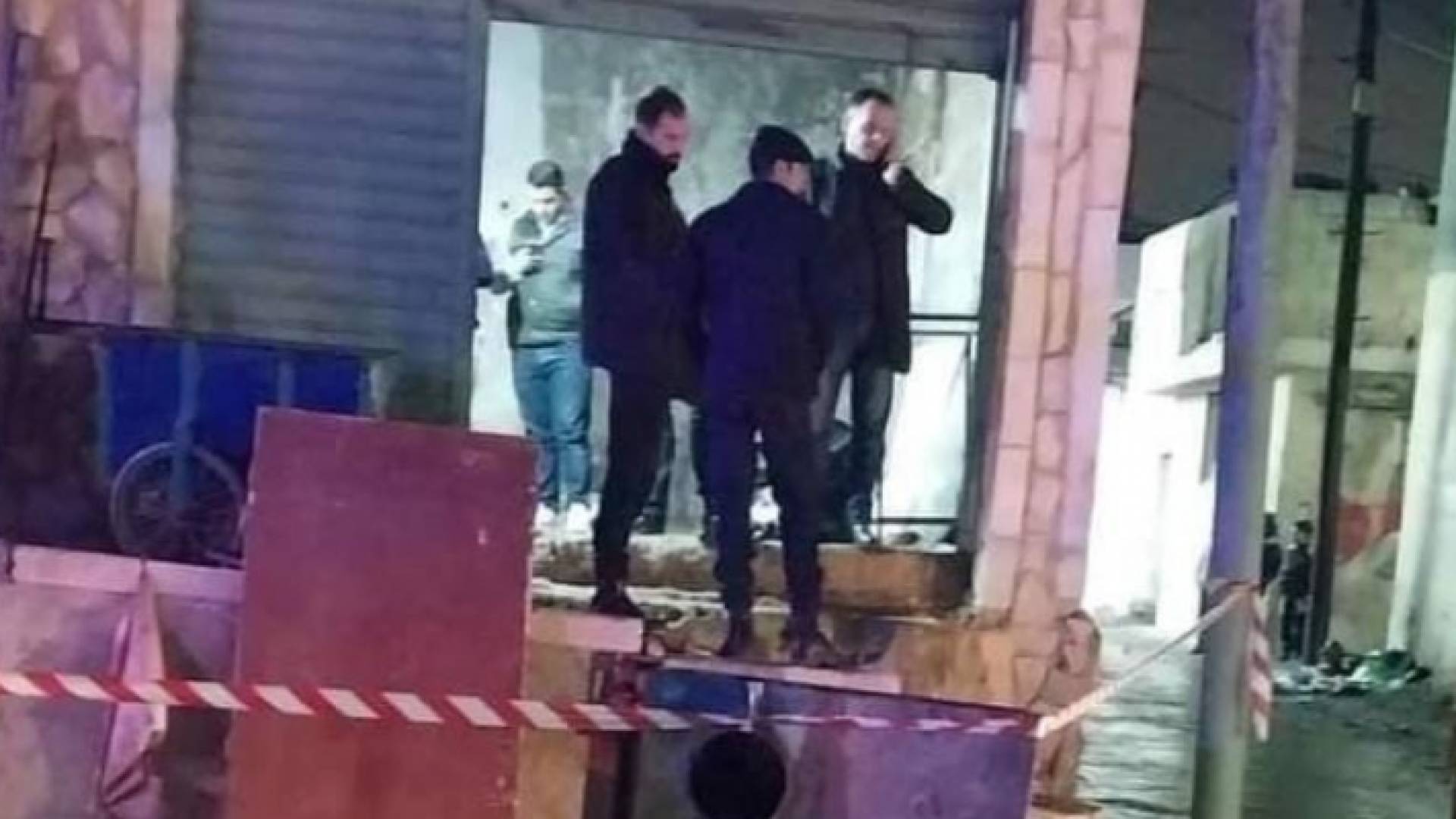 من مكان العثور على القذيفة