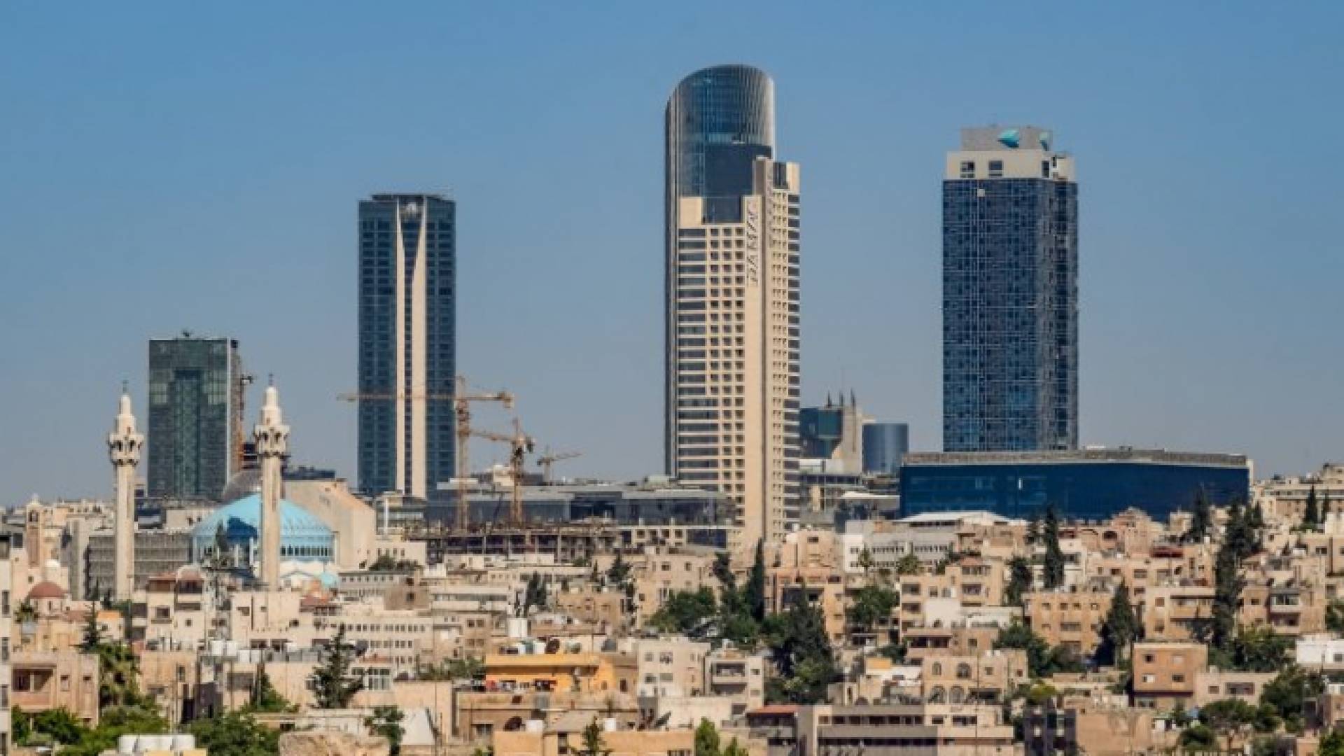 مشهد من العاصمة عمان