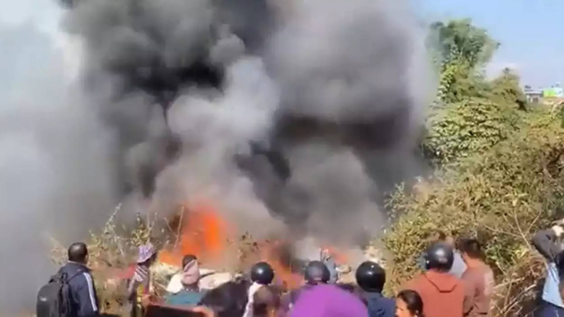 صورة من مكان الحادثة