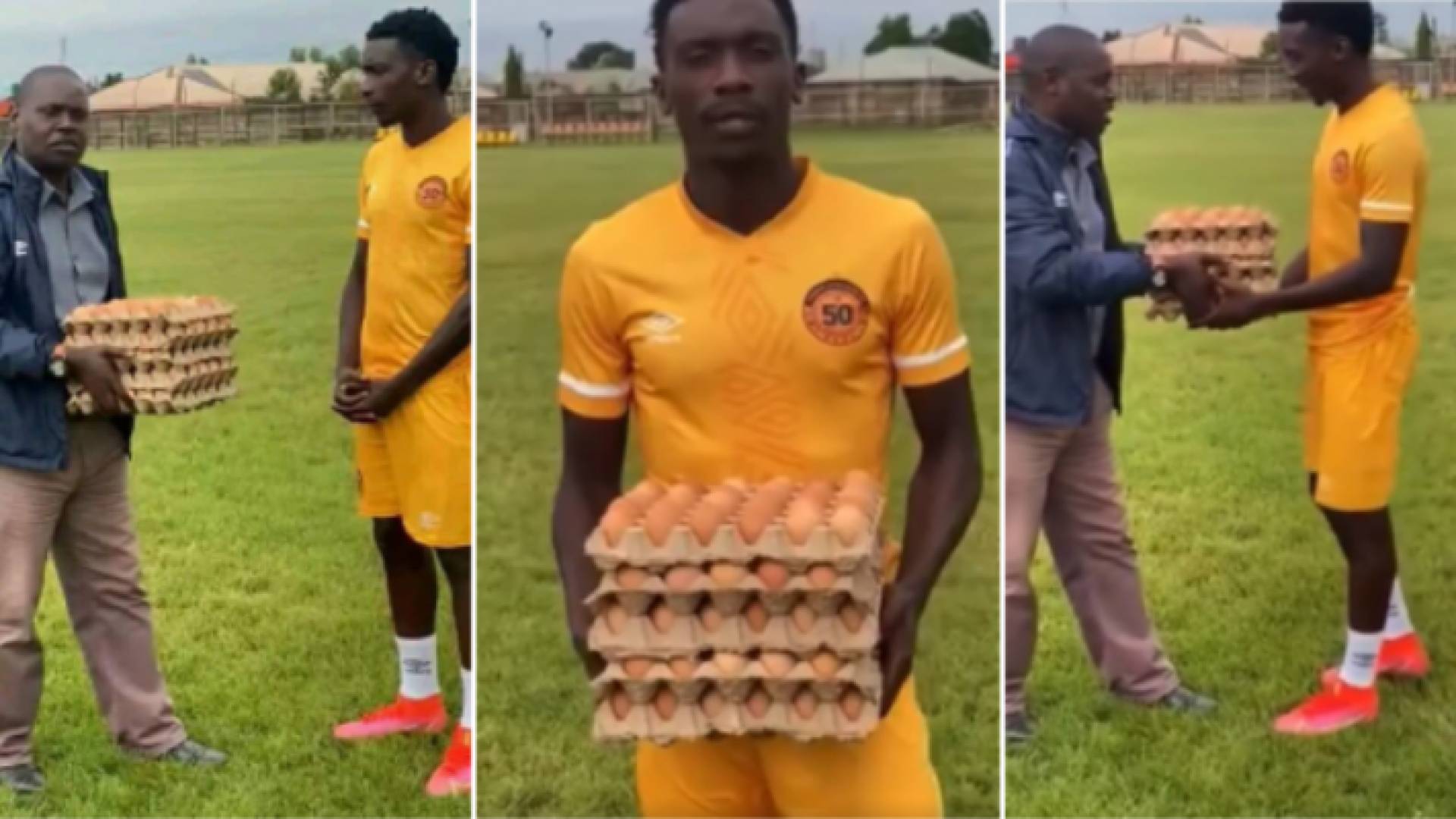 من تكريم اللاعب