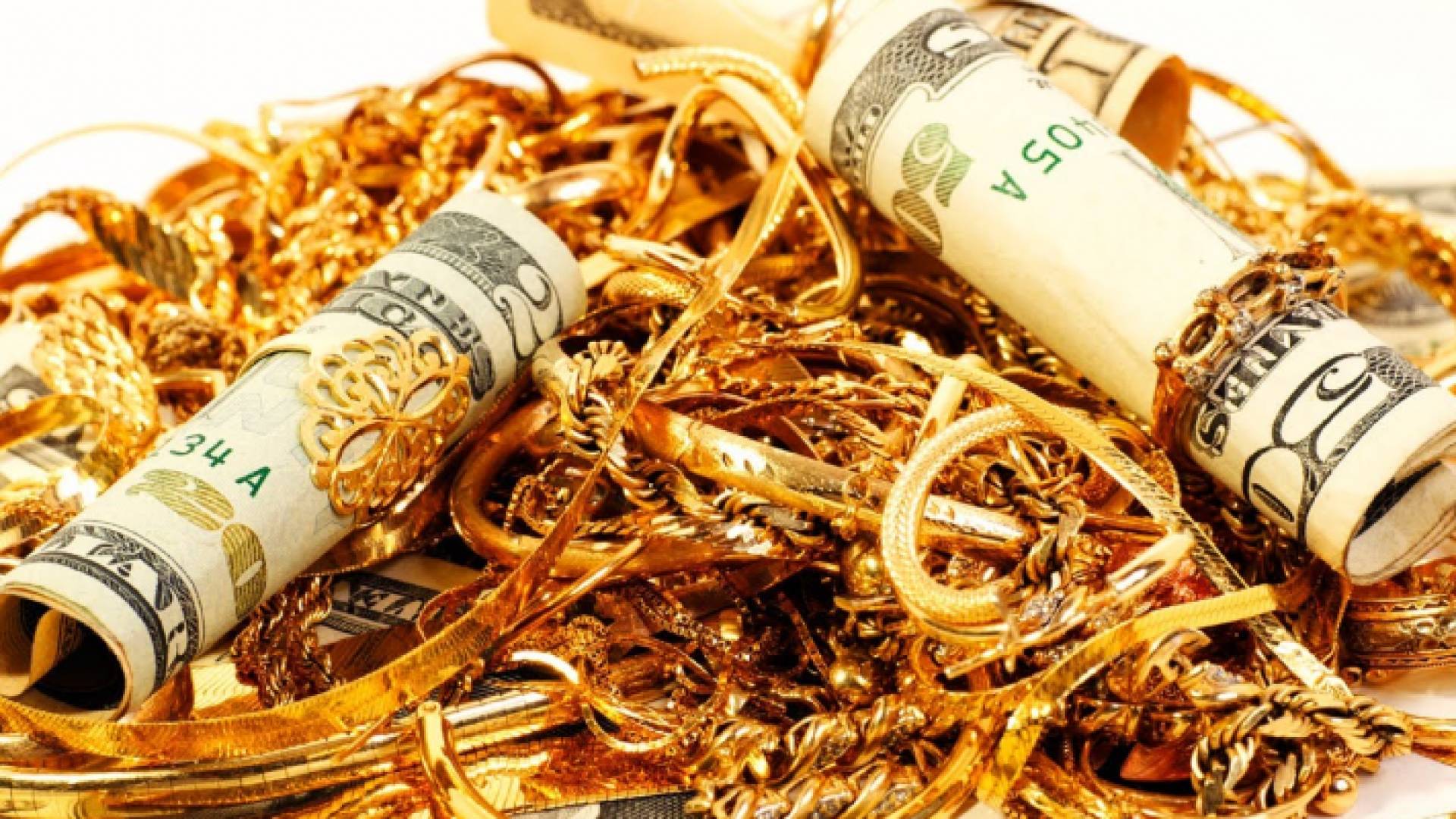 ذهب ودولارات