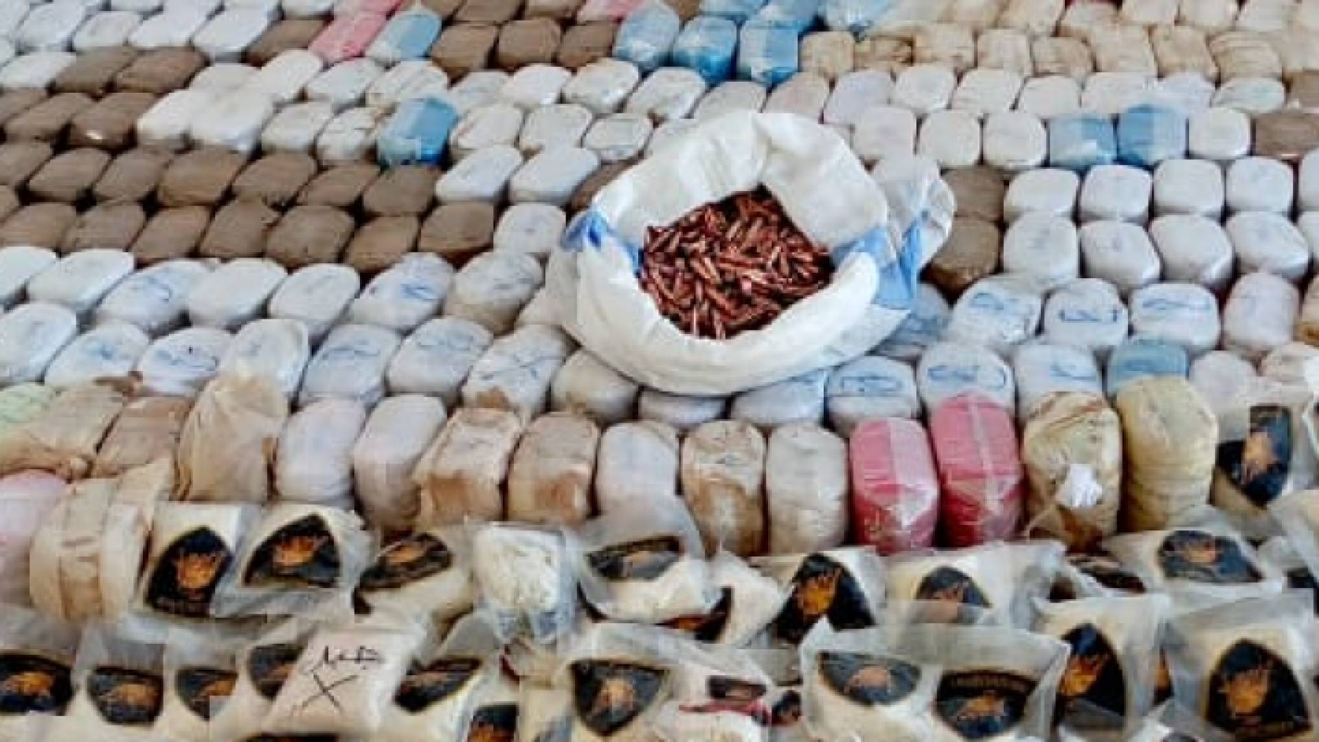 جانب من المضبوطات