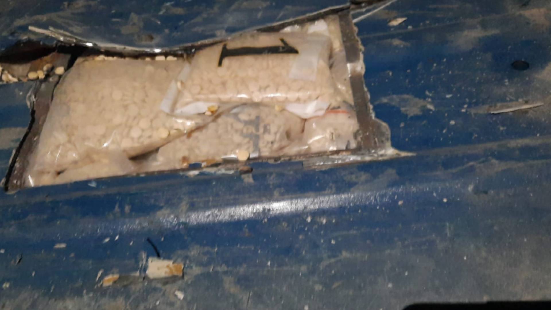 المخدرات المضبوطة