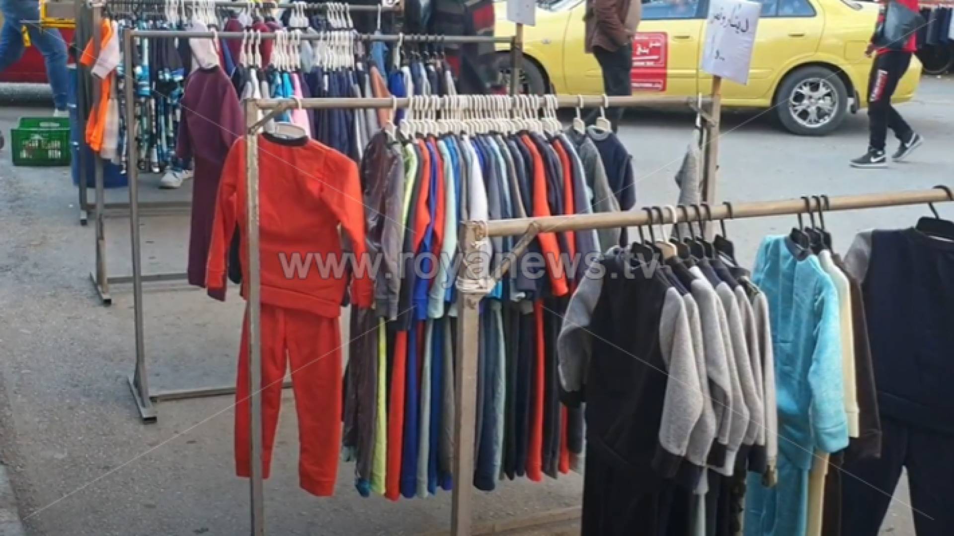 إحدى البسطات في محافظة إربد