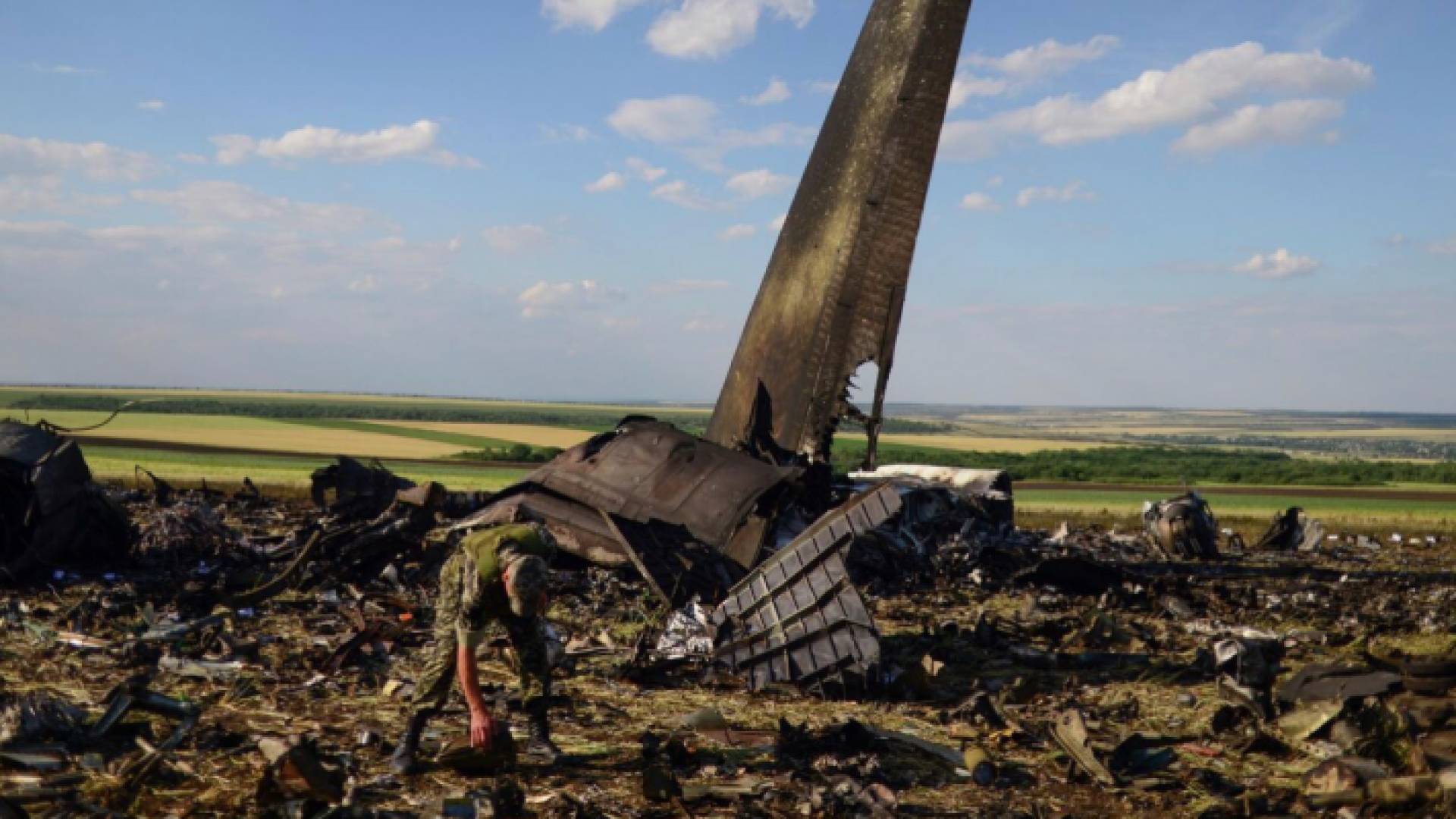 صورة للطائرة التي سقطت