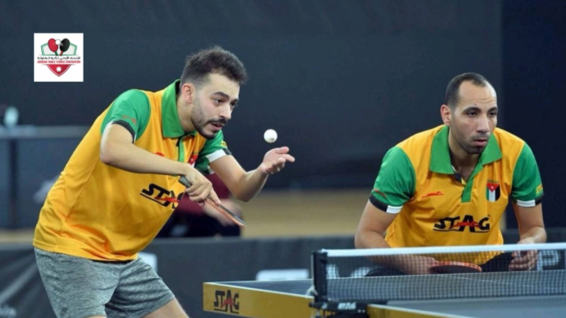 لاعبي المنتخب الوطني زيد ابو يمن وزياد عزيز