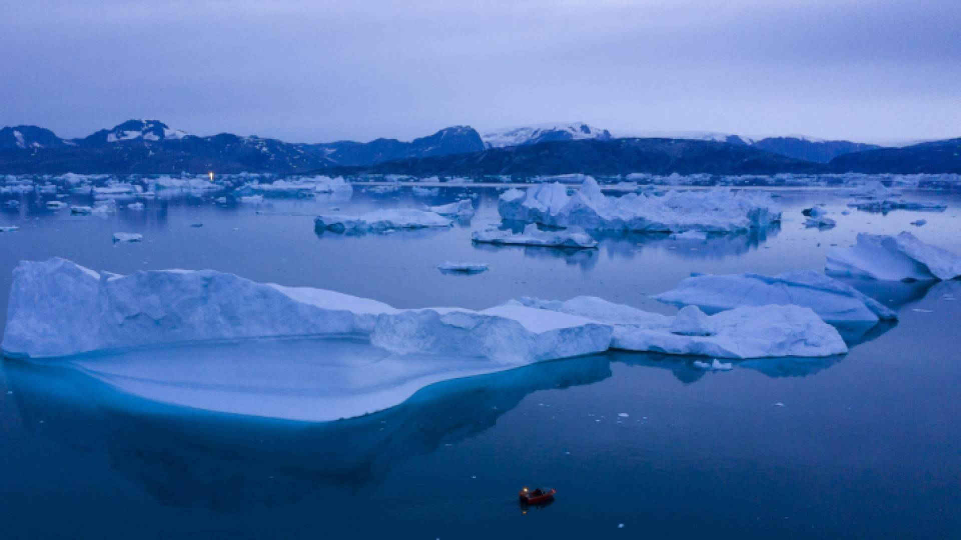 الغطاء الجليدي في غرينلاند