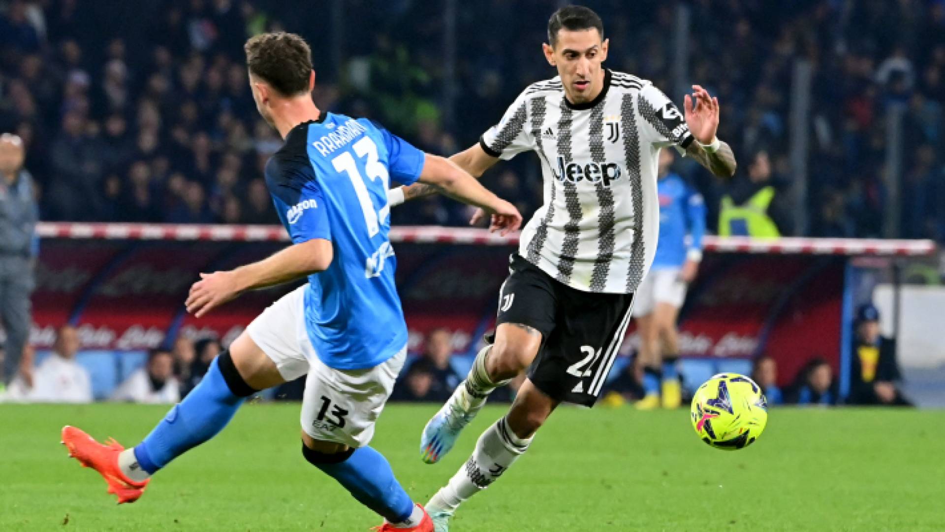 من مباراة سابقة ليوفنتوس