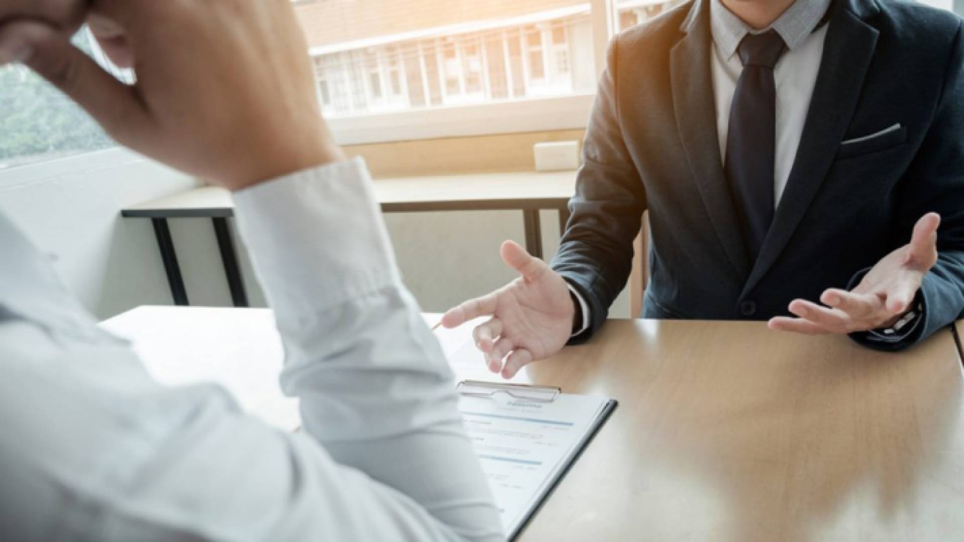 صورة تعبيرية لمقابلة وظيفية