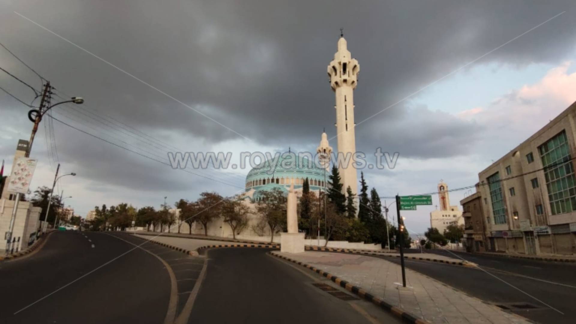 مسجد الملك عبد الله الأول في العاصمة عمان