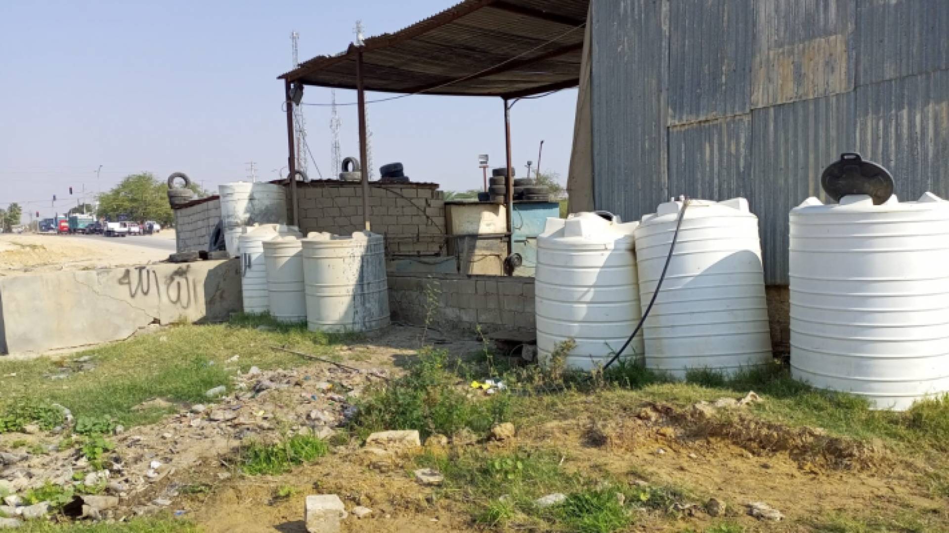 جانب من ضبوطات وزارة المياه