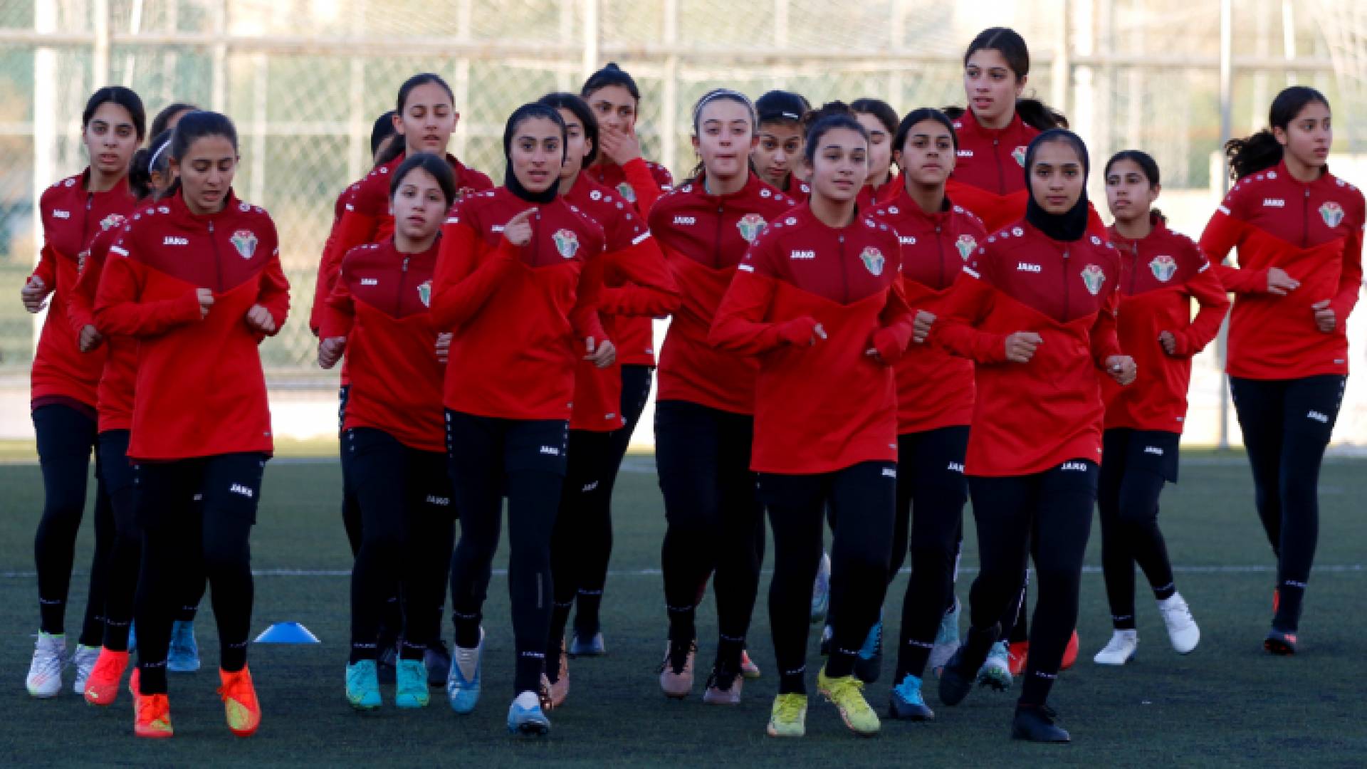 من تدريبات المنتخب الوطني