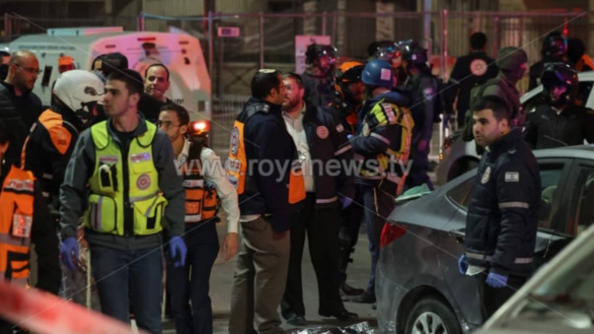 من موقع تنفيذ العملية في مدينة القدس