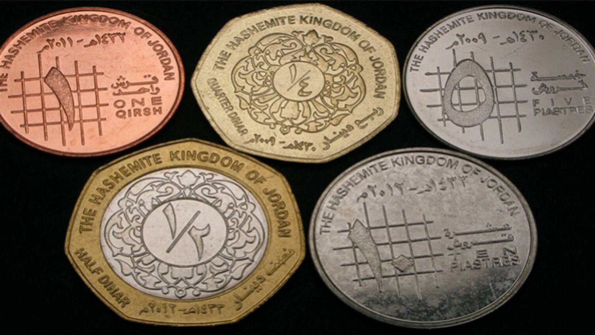 نقد أردني معدني