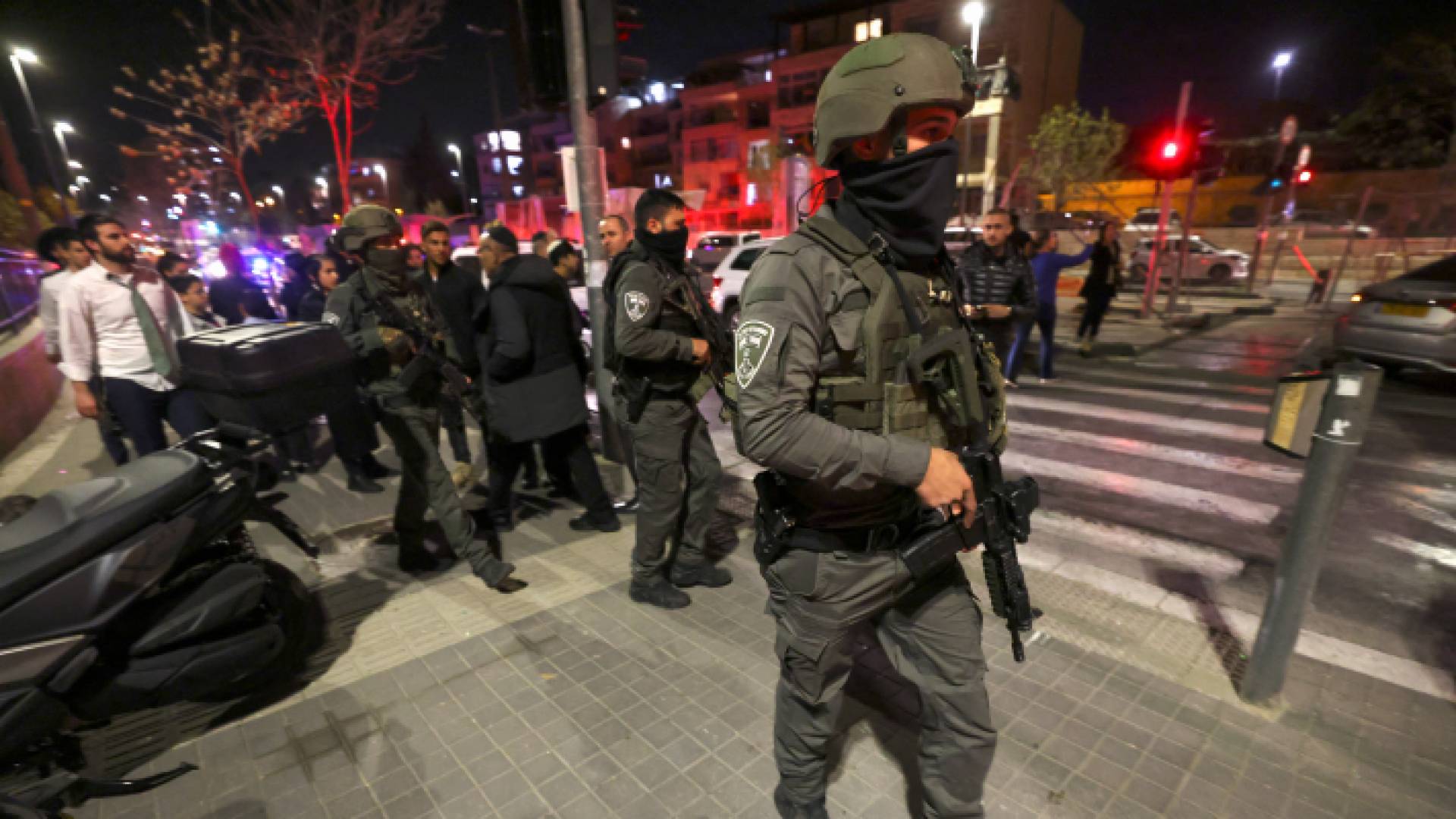 الصورة من مكان حدوث عملية القدس