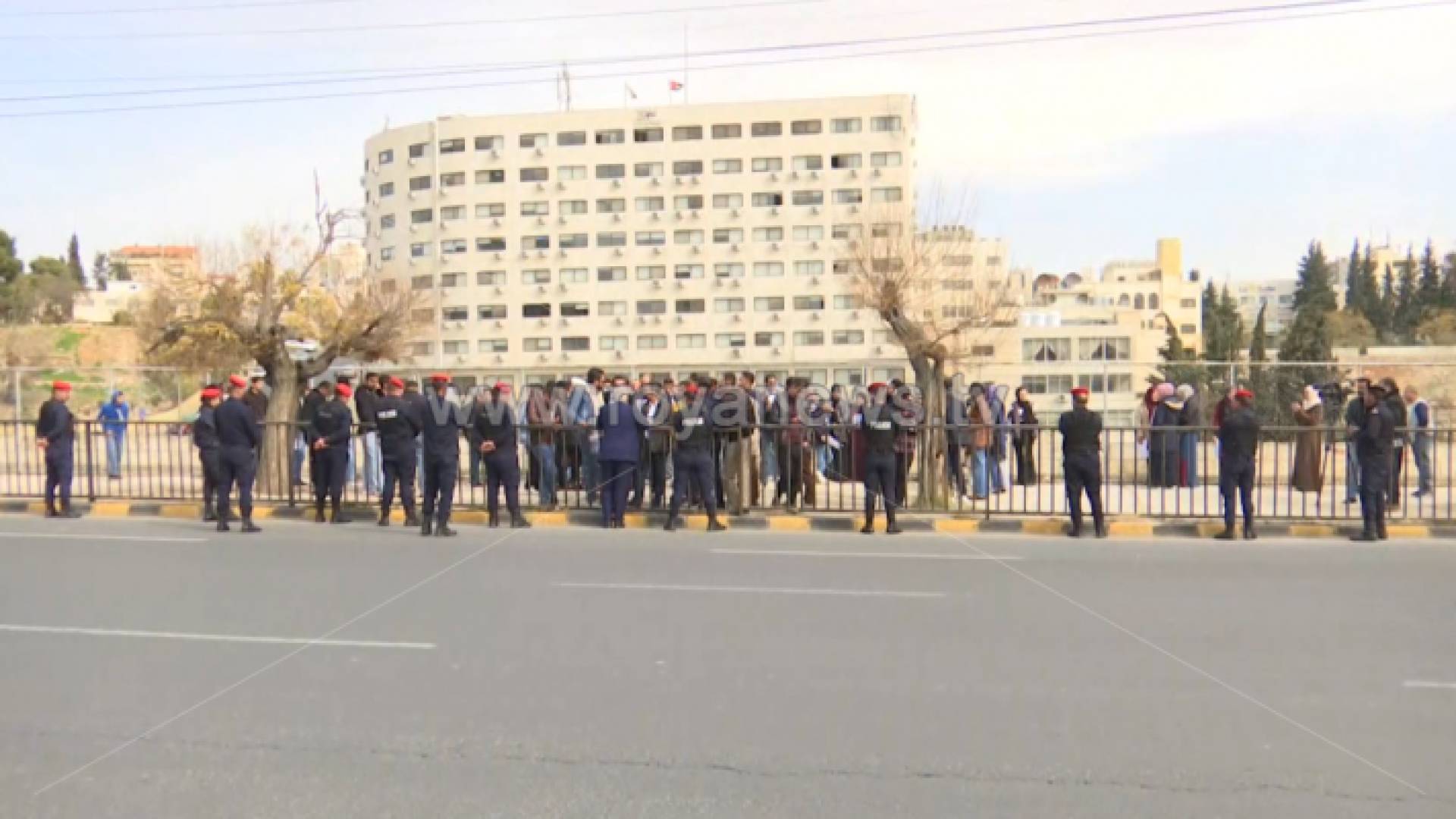 جانب من الوقفة