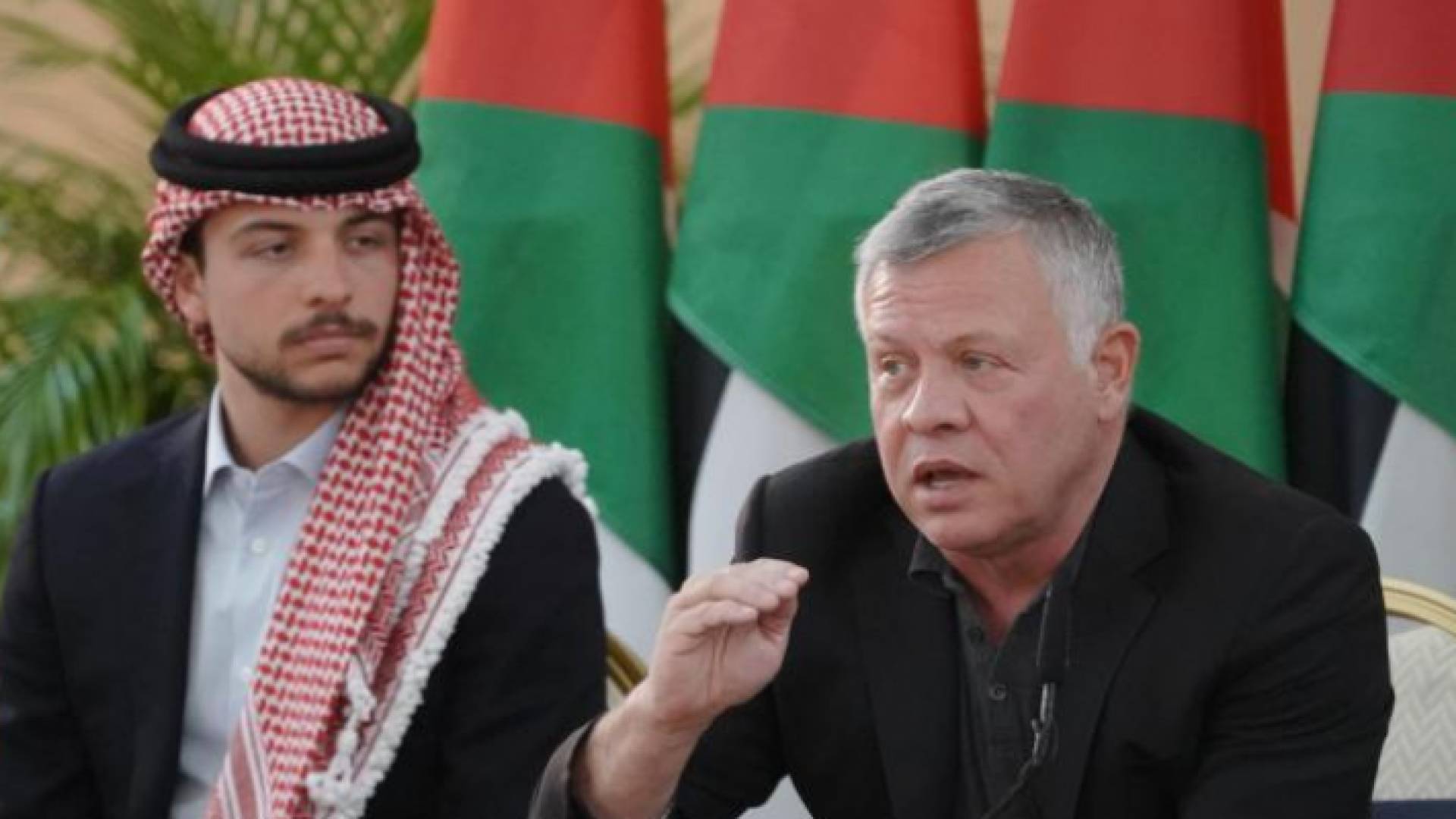 جلالة الملك وولي العهد