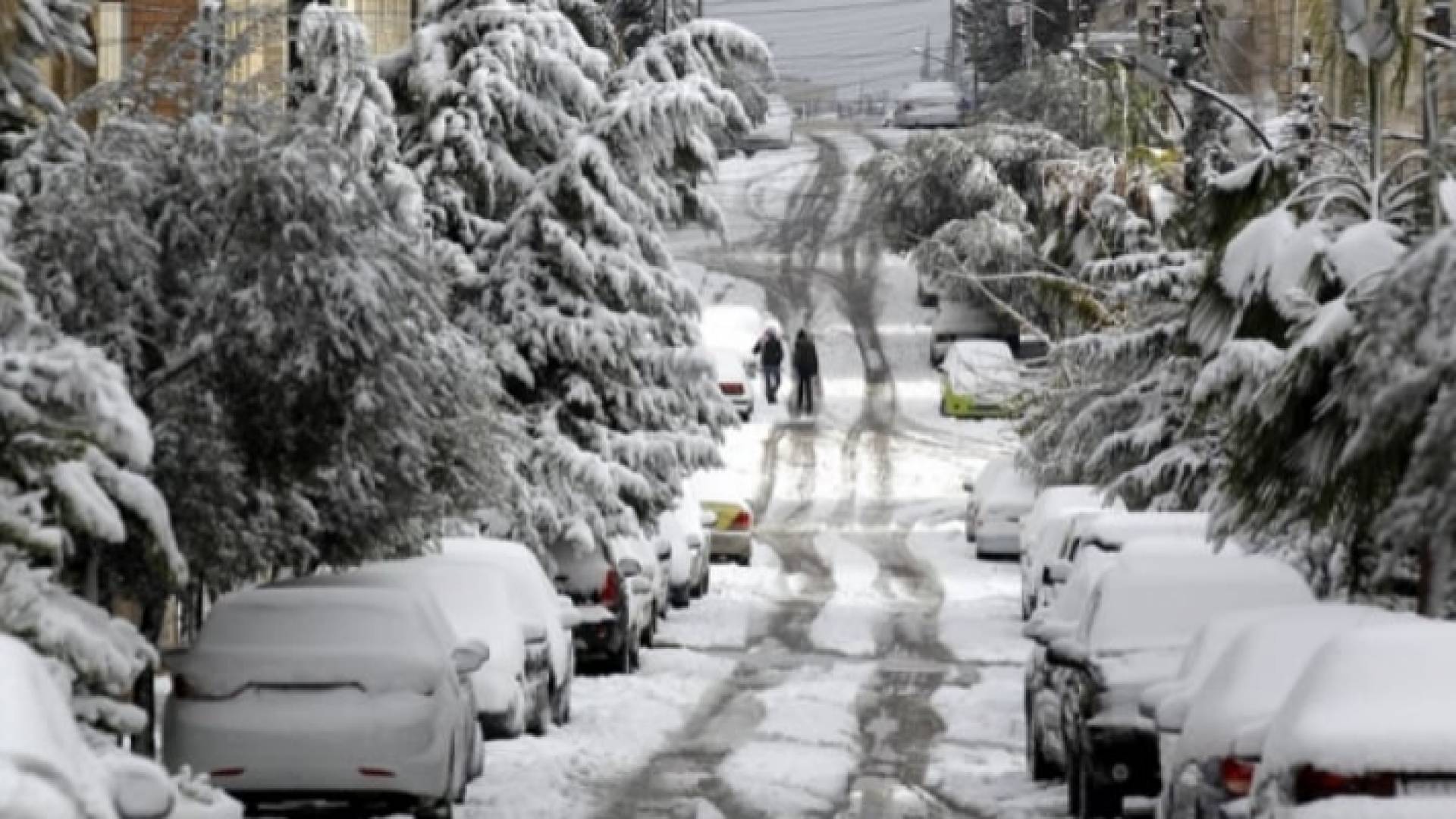ثلوج في العاصمة عمان - أرشيفية