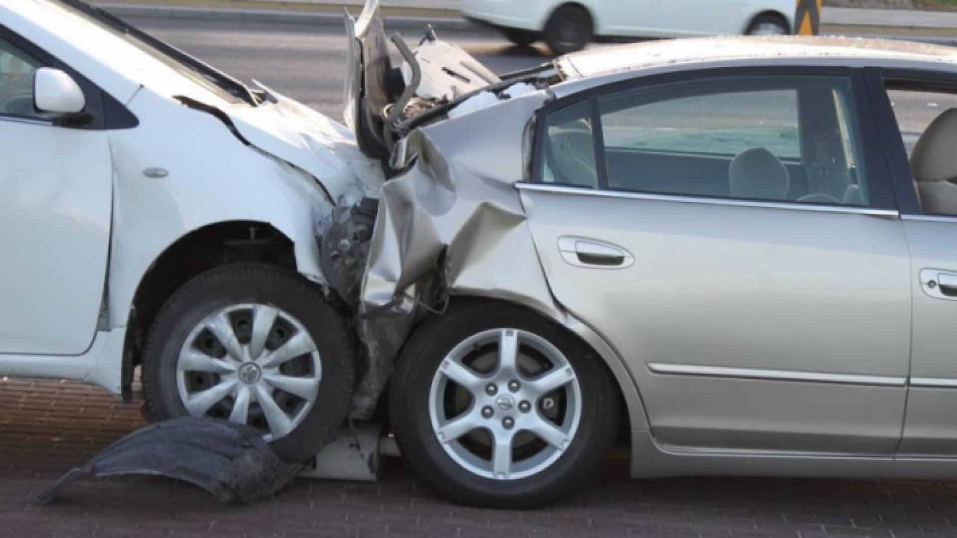 صورة تعبيرية لحادث تصادم مركبتين