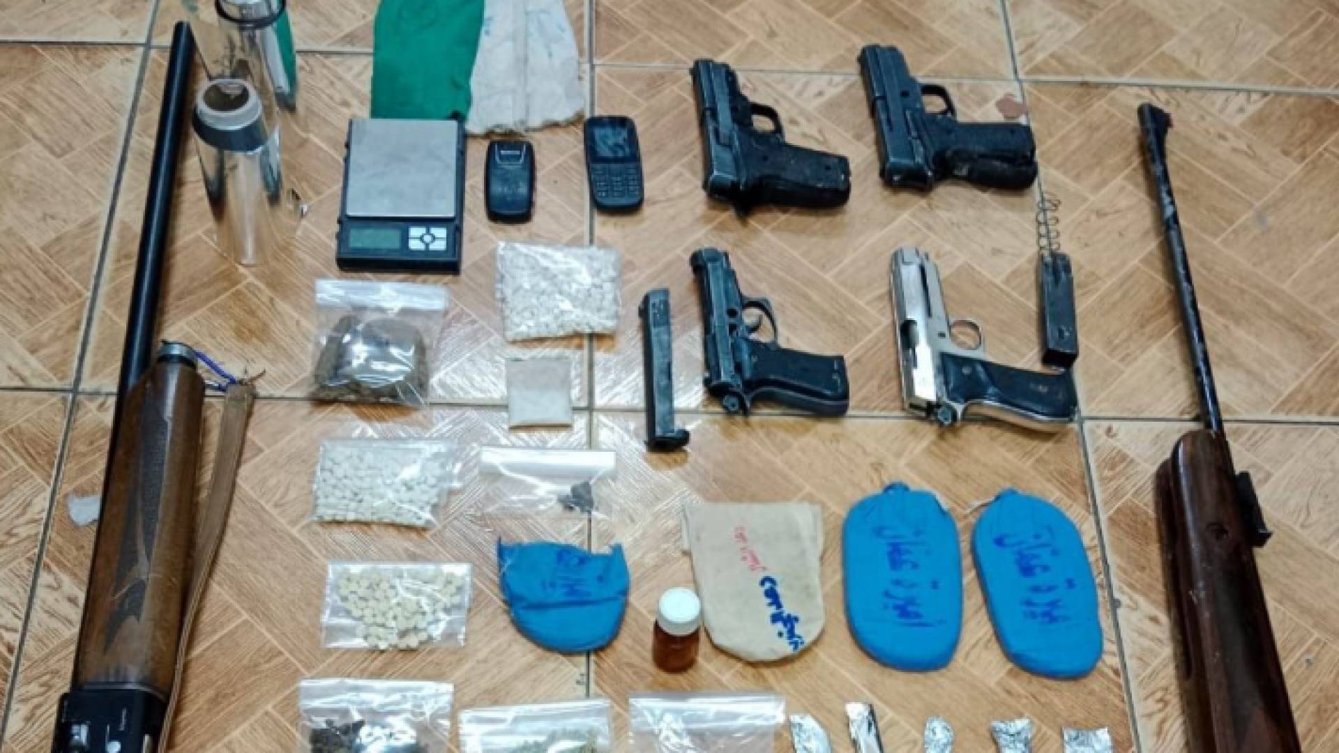 من المضبوطات