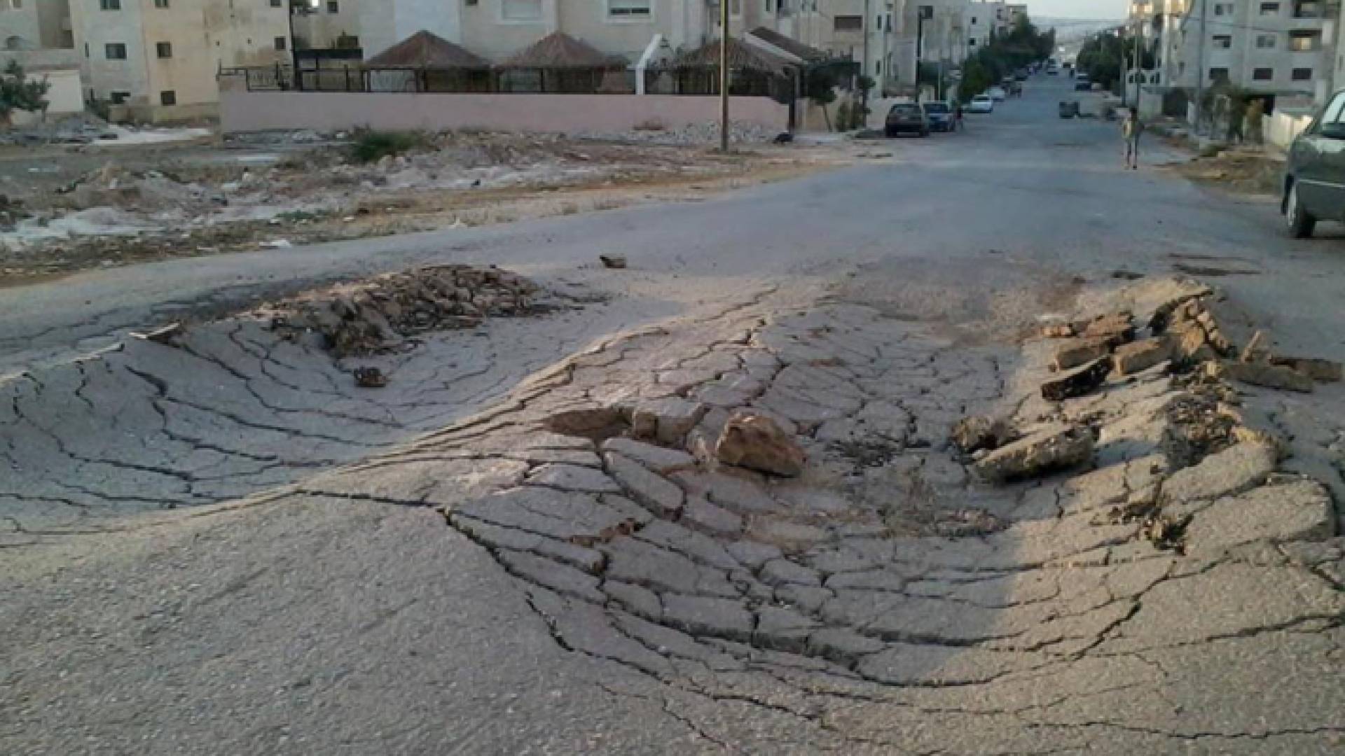 أحد شوارع الأردن