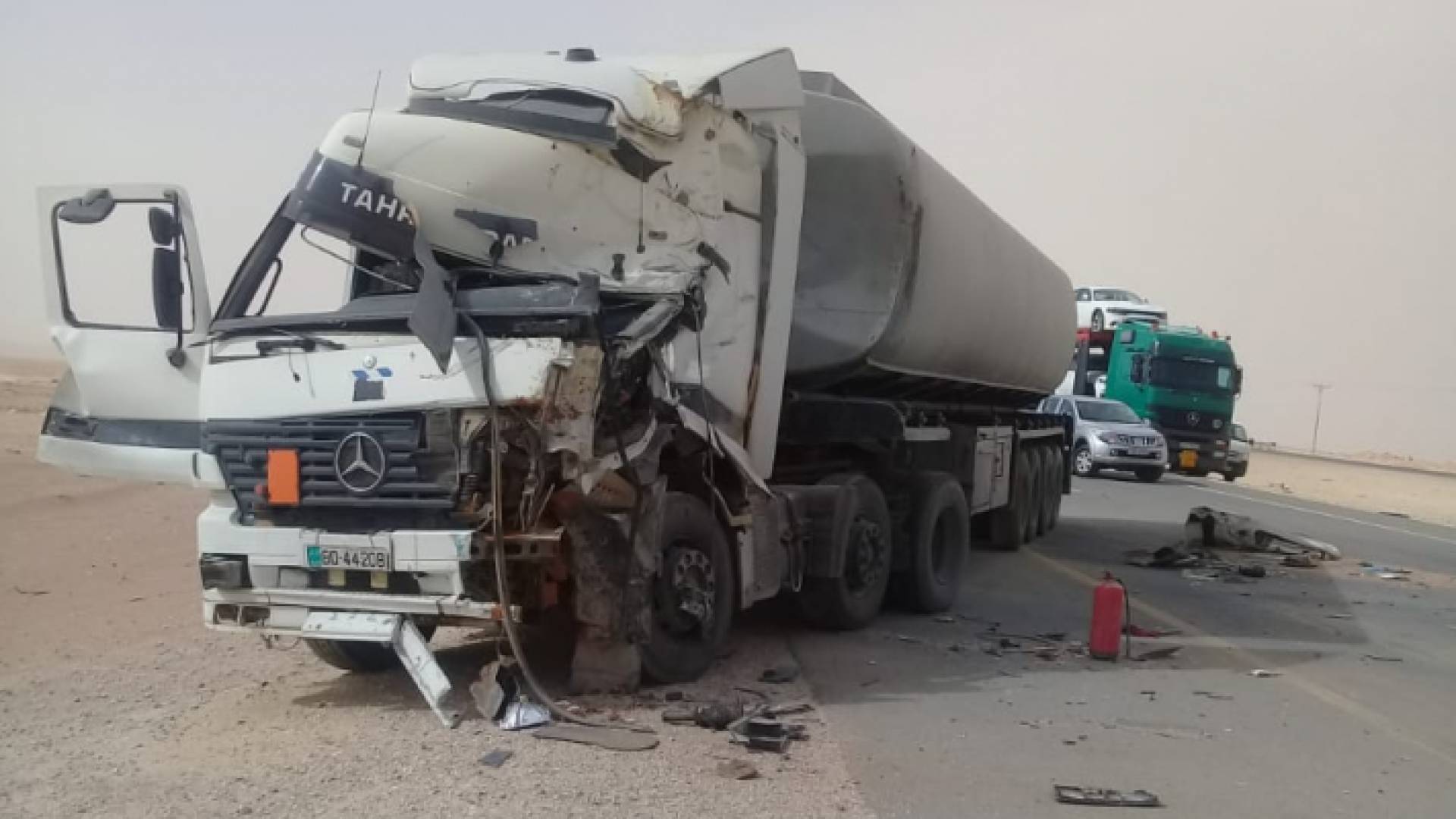 جانب من الحادث