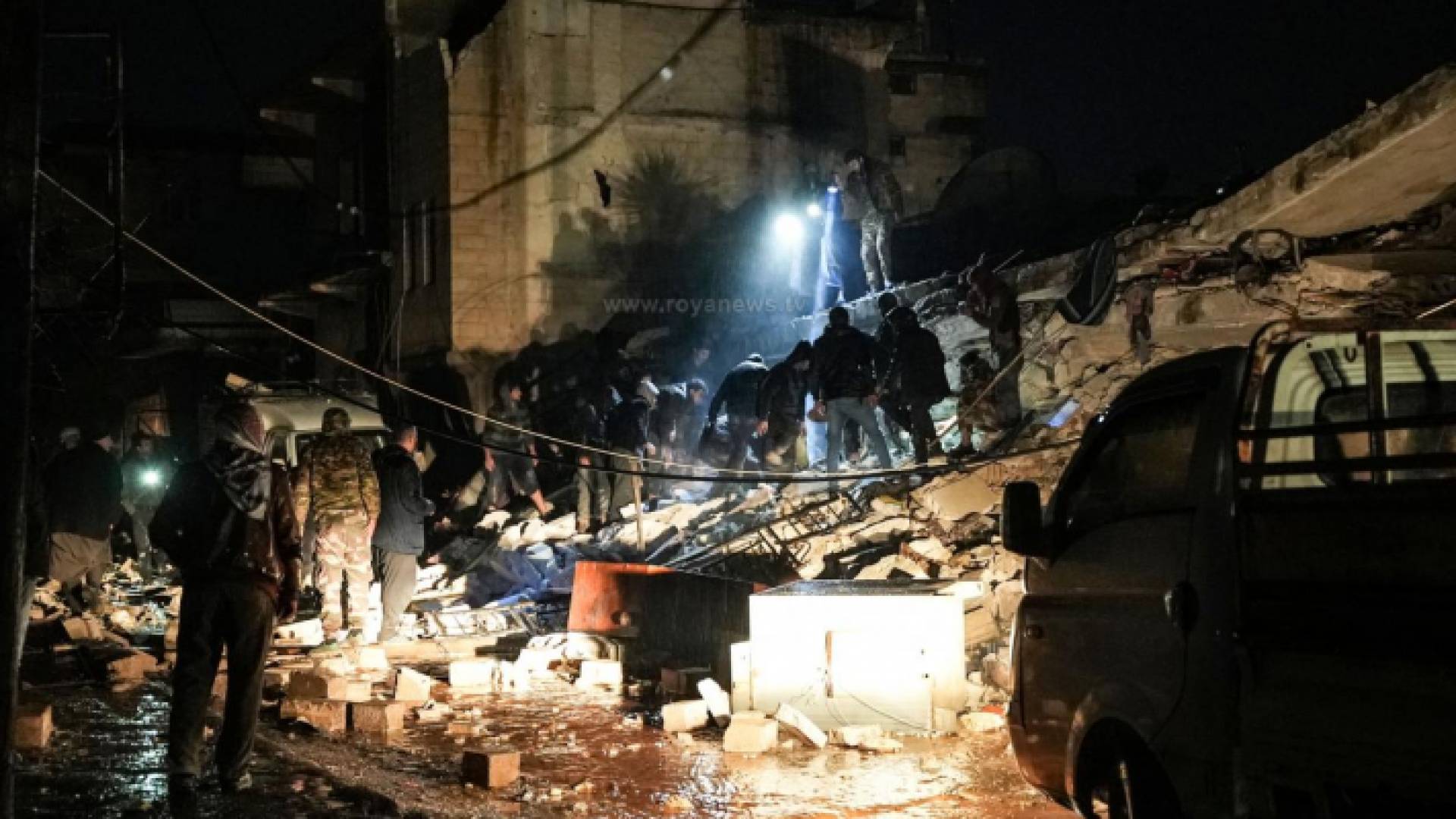 دمار خلفه زلزال تركيا