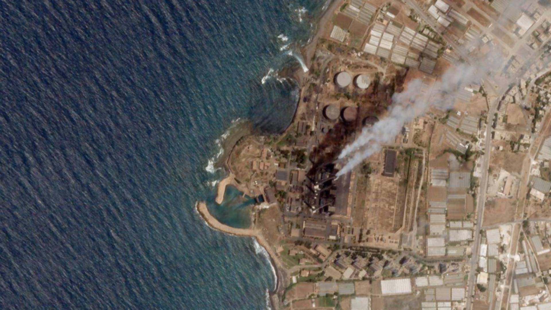 مشهد جوي لمصفاة نفط بانياس