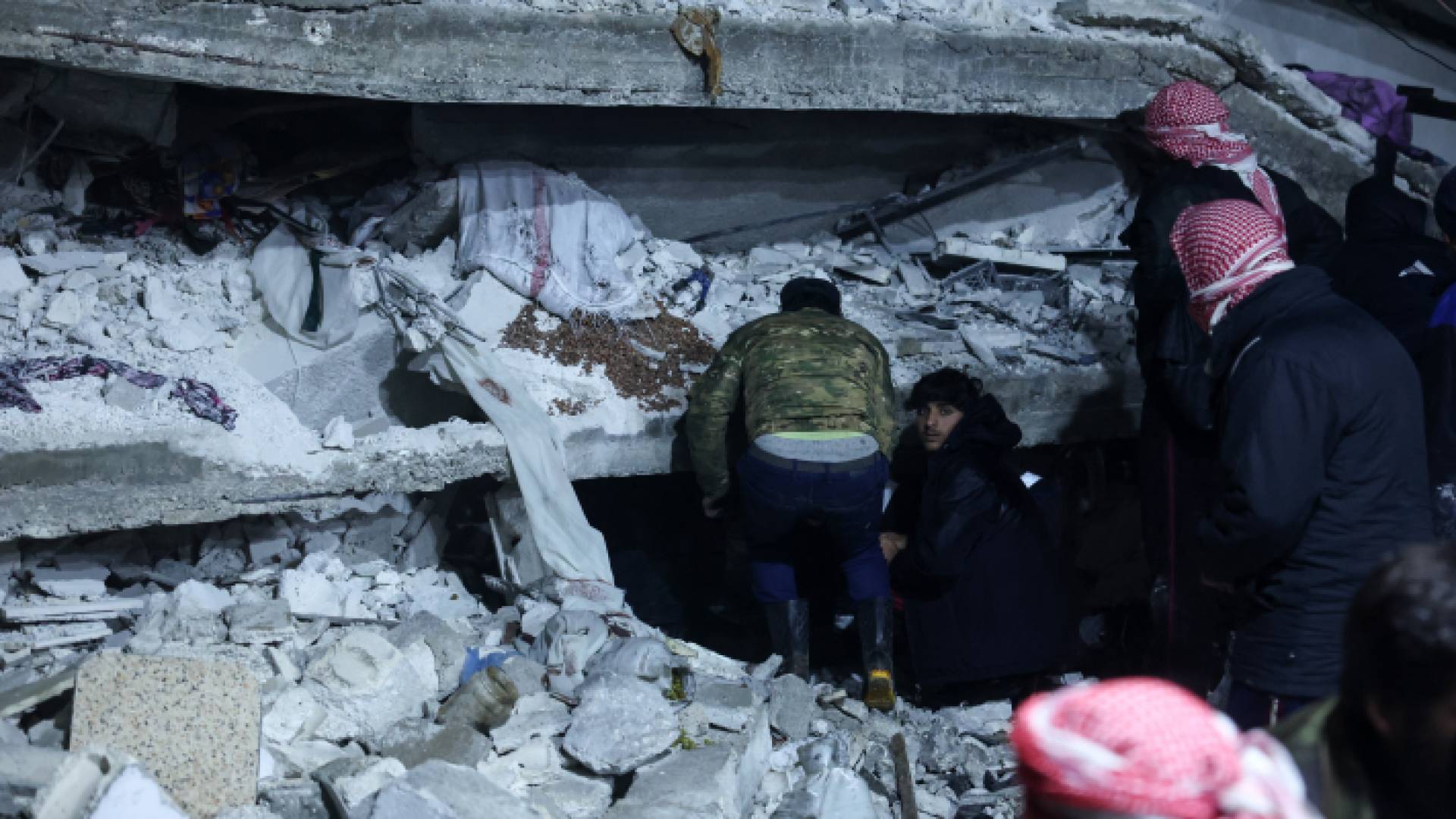 زلزال سوريا