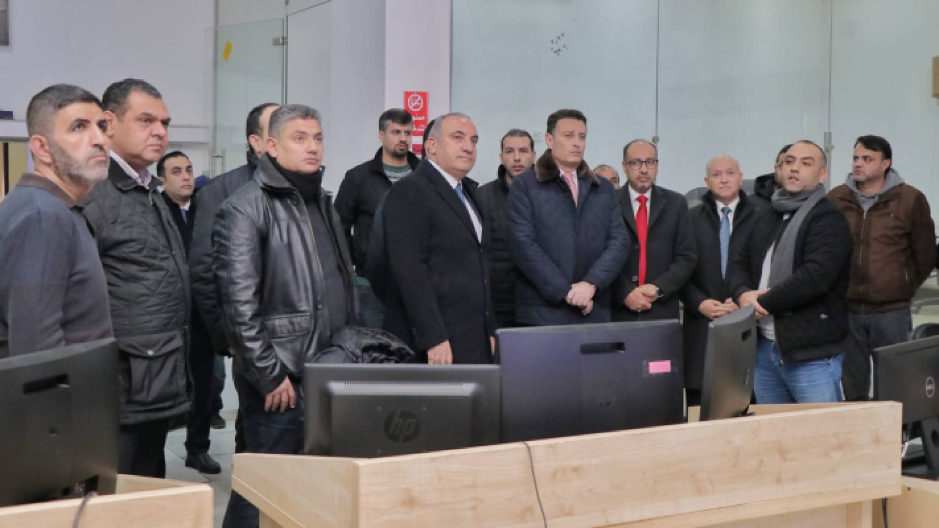 رئيس مجلس النواب أحمد الصفدي أثناء تفقده أمانة عمان الكبرى