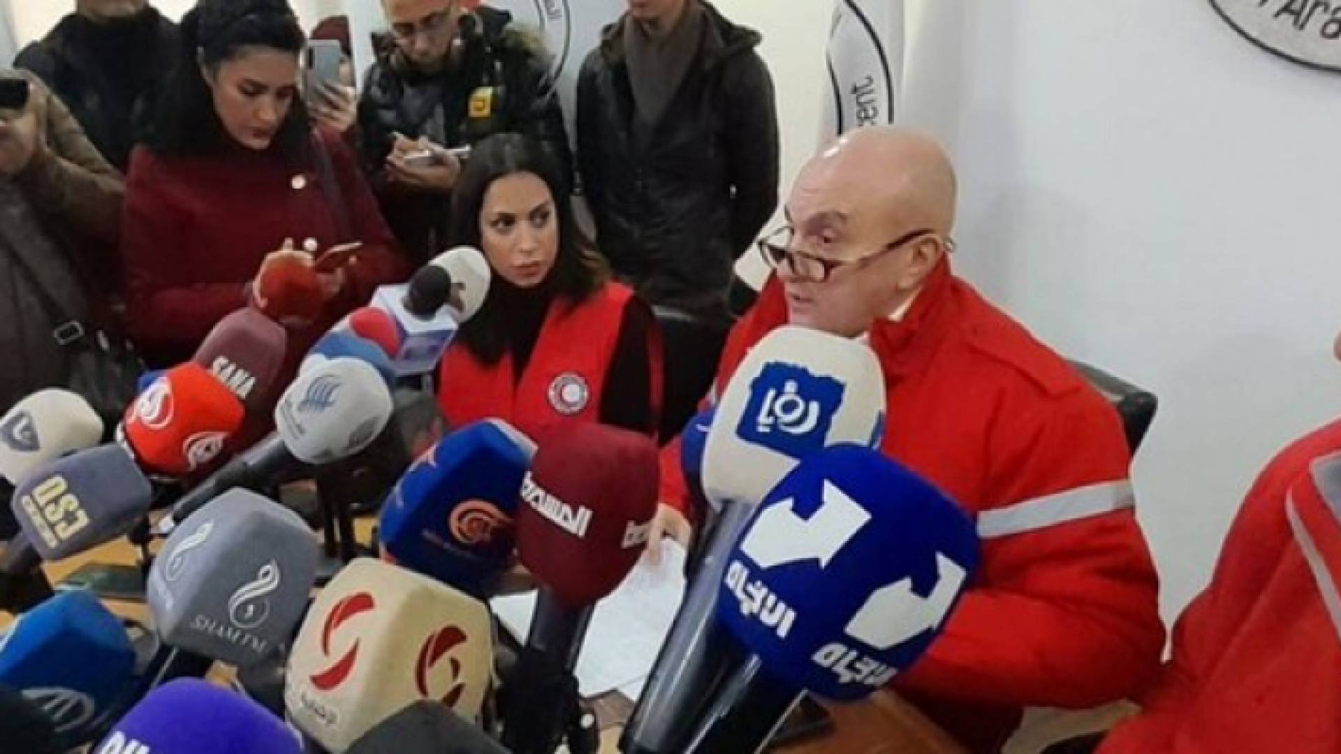 جانب من المؤتمر الصحفي