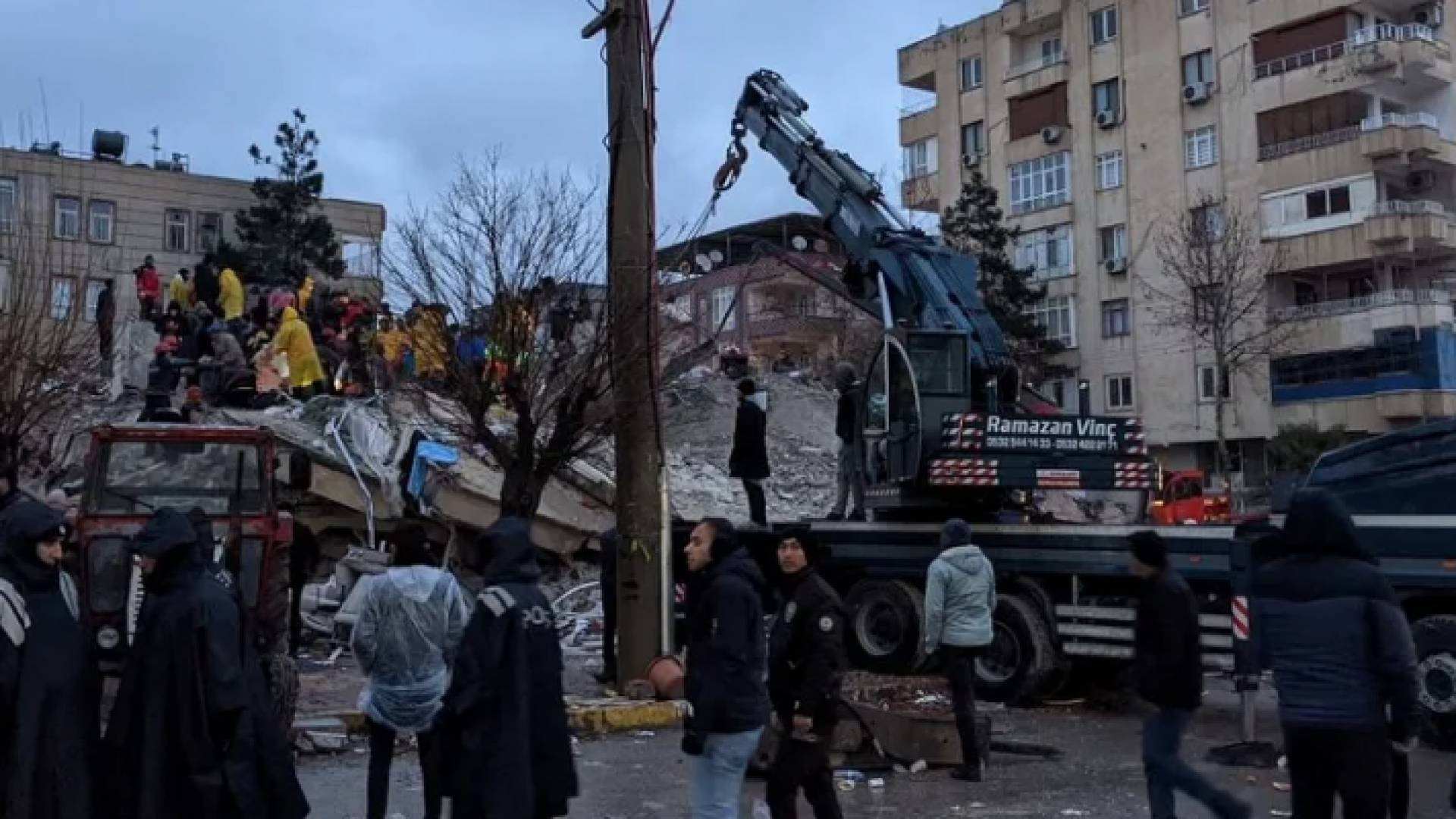 دمار خلفه زلزال تركيا