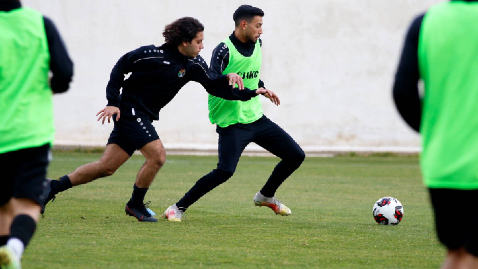 من تدريبات المنتخب الوطني