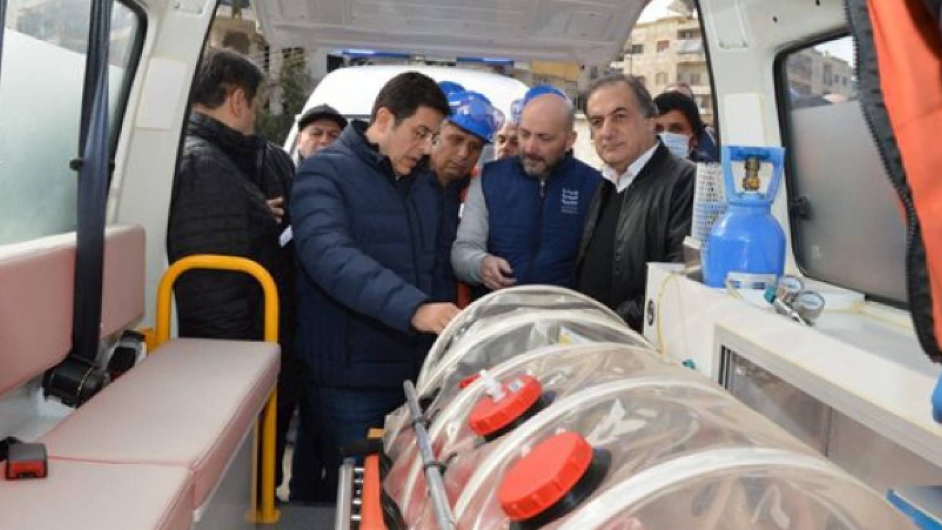 صورة لسيارة الإسعاف