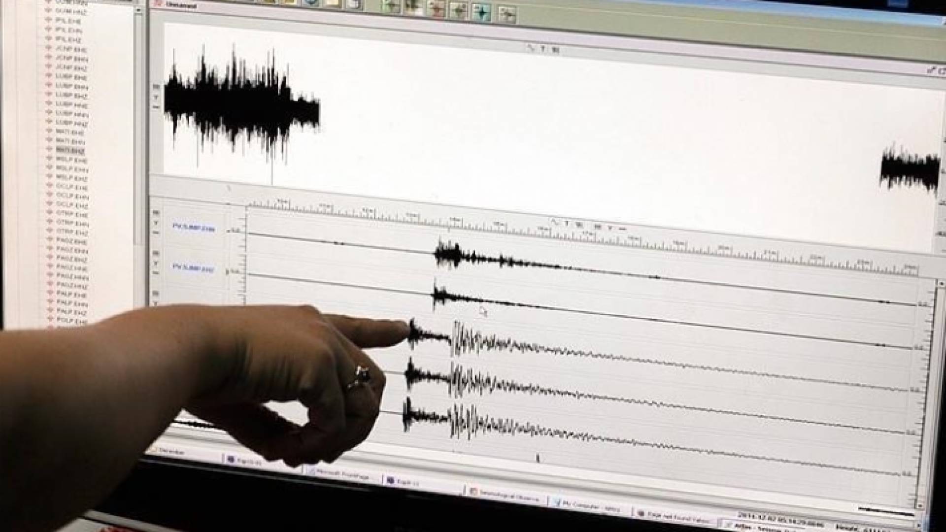 صورة تعبيرية لهزة أرضية مسجلة عبر مقياس ريختر
