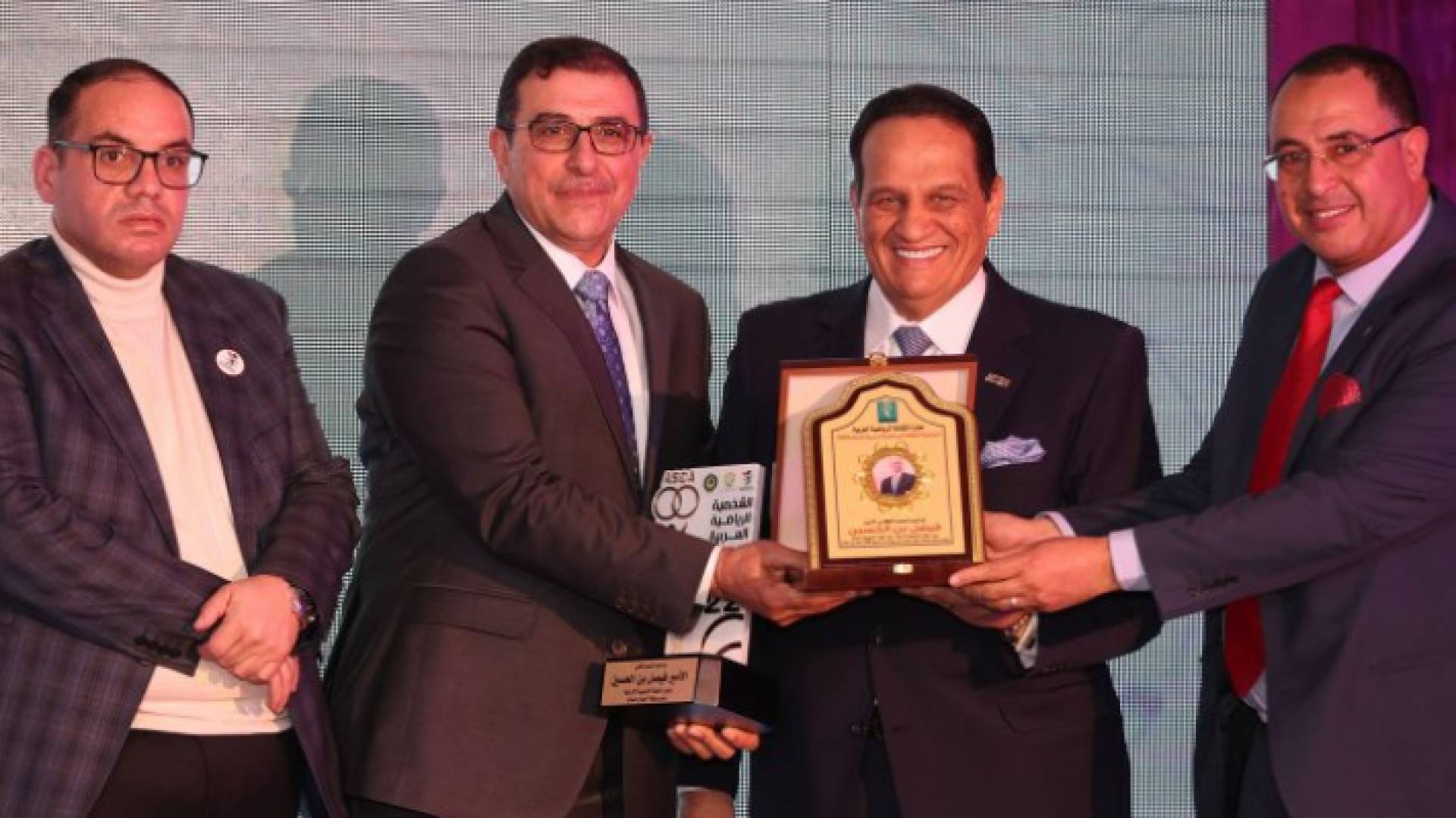 من حفل التكريم