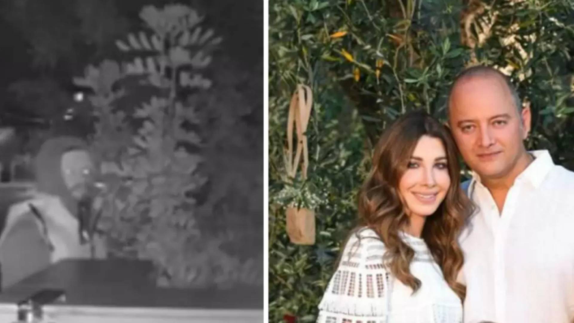 نانسي عجرم وزوجها