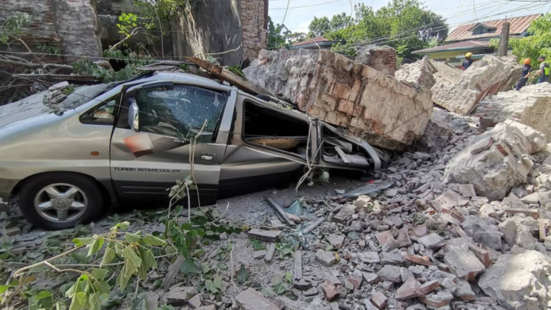 مشاهد من زلزال ضرب الفلبين عام 2020