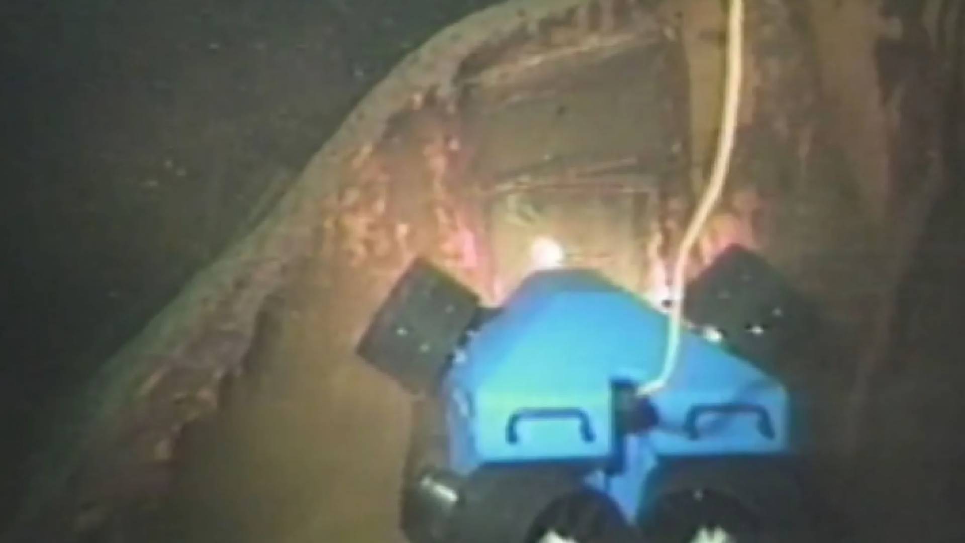 صورة لحطام السفينة