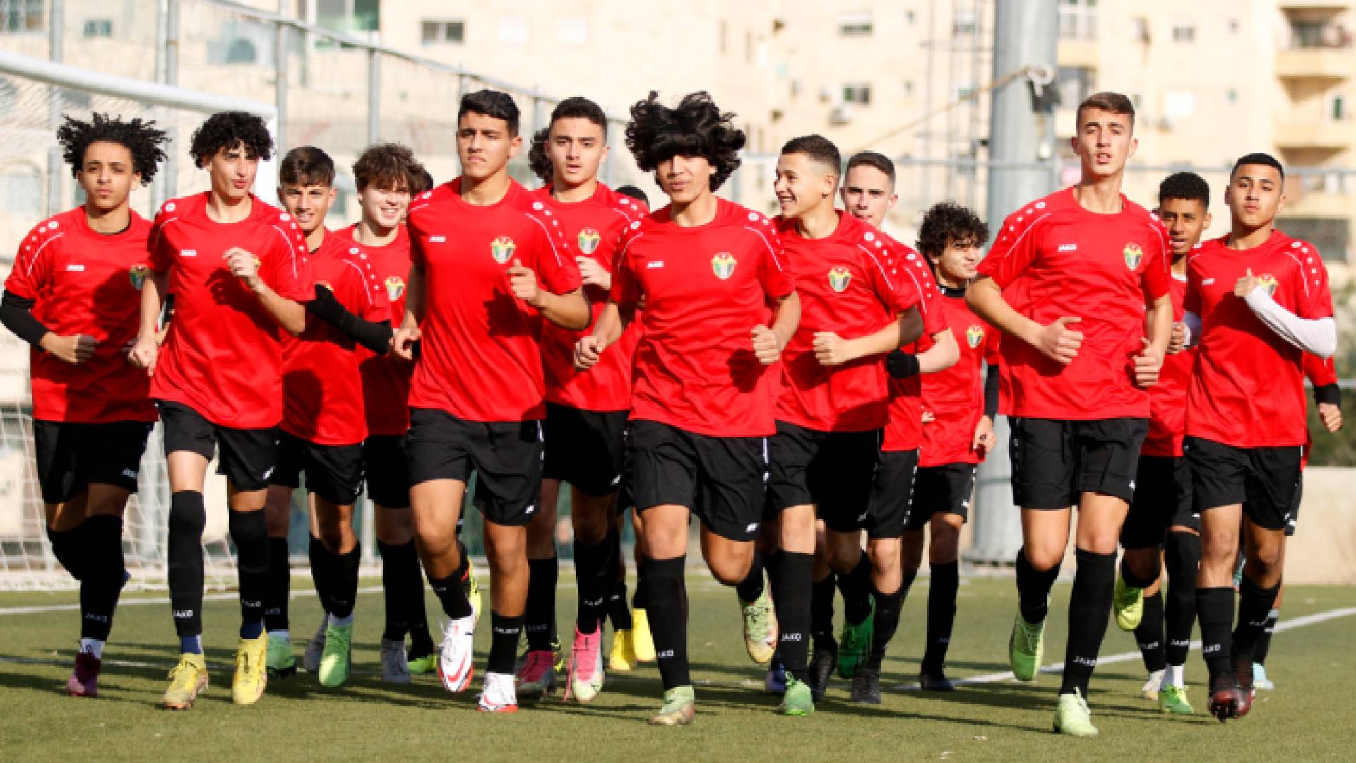 من تدريبات المنتخب الوطني