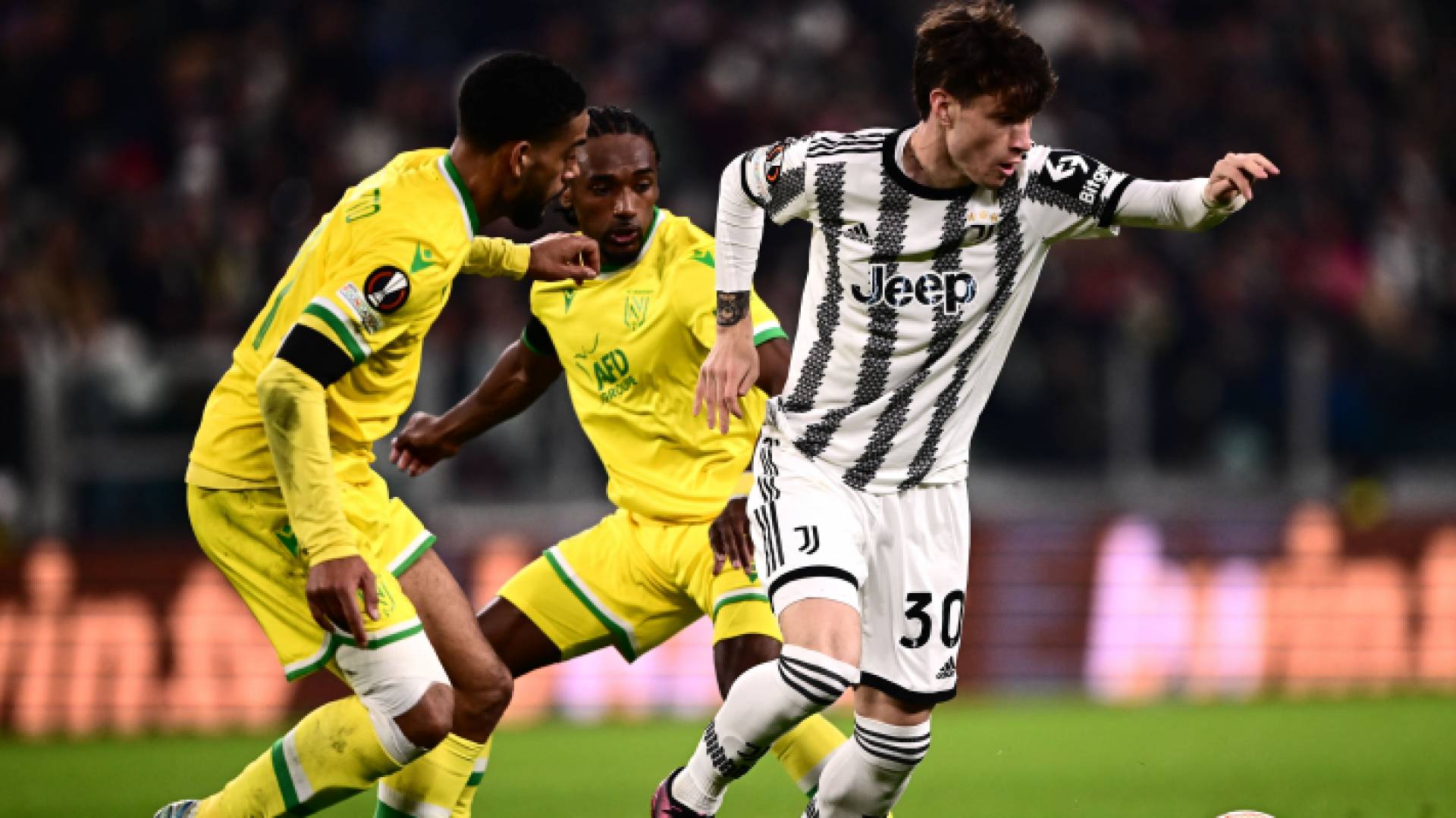 من مواجهة يوفنتوس ونانت