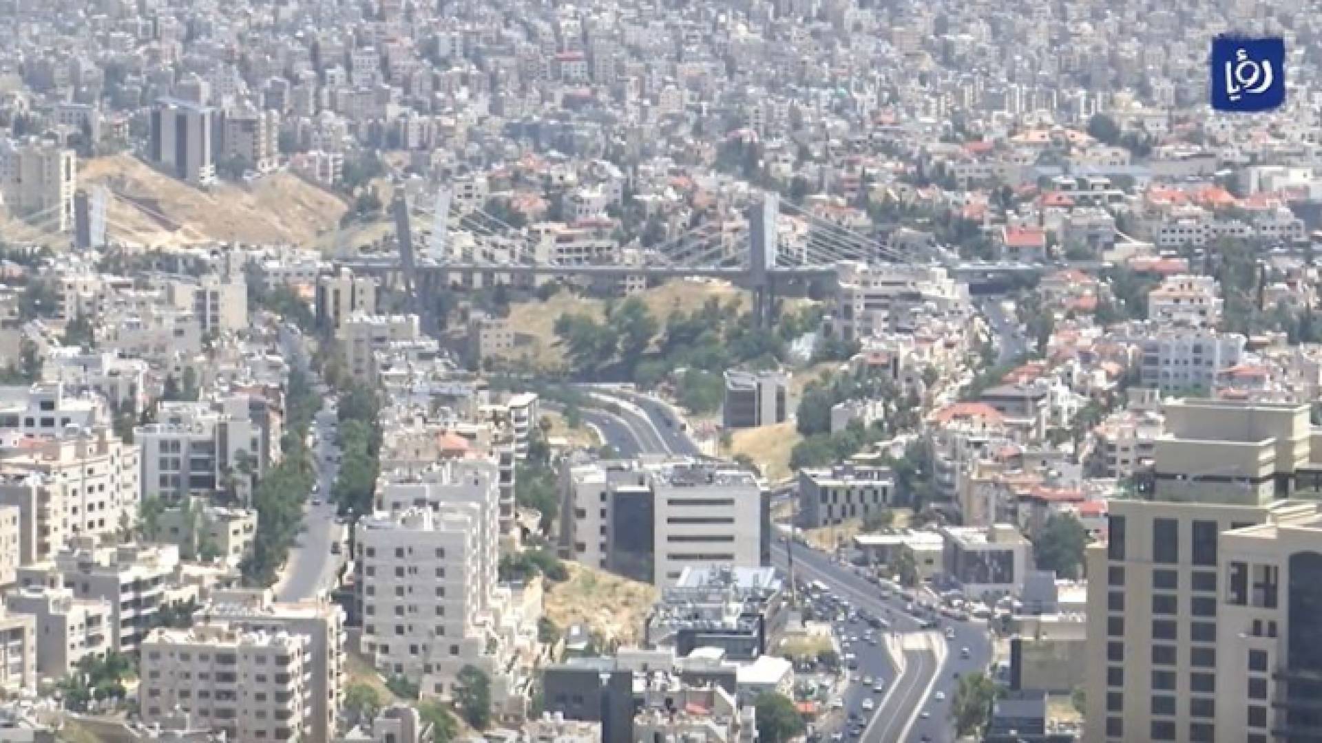 مشهد من العاصمة عمان