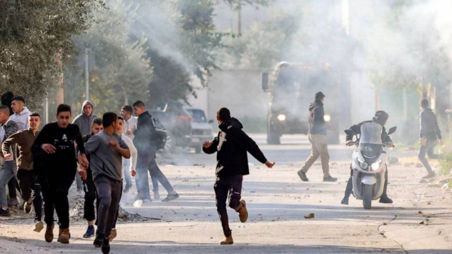 مواجهات بين الفلسطينيين وقوات الاحتلال